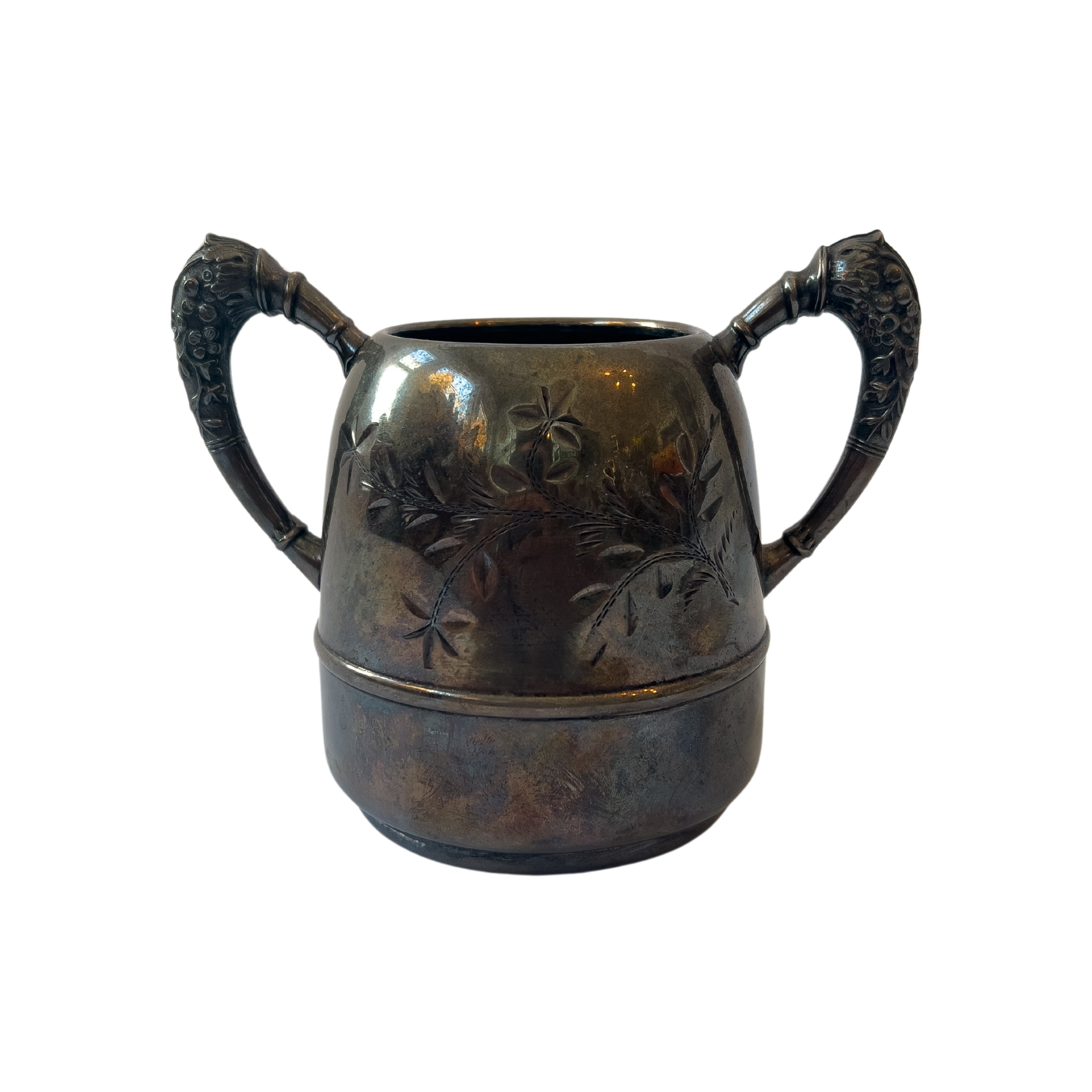 Silver Plate Trophy Vessel