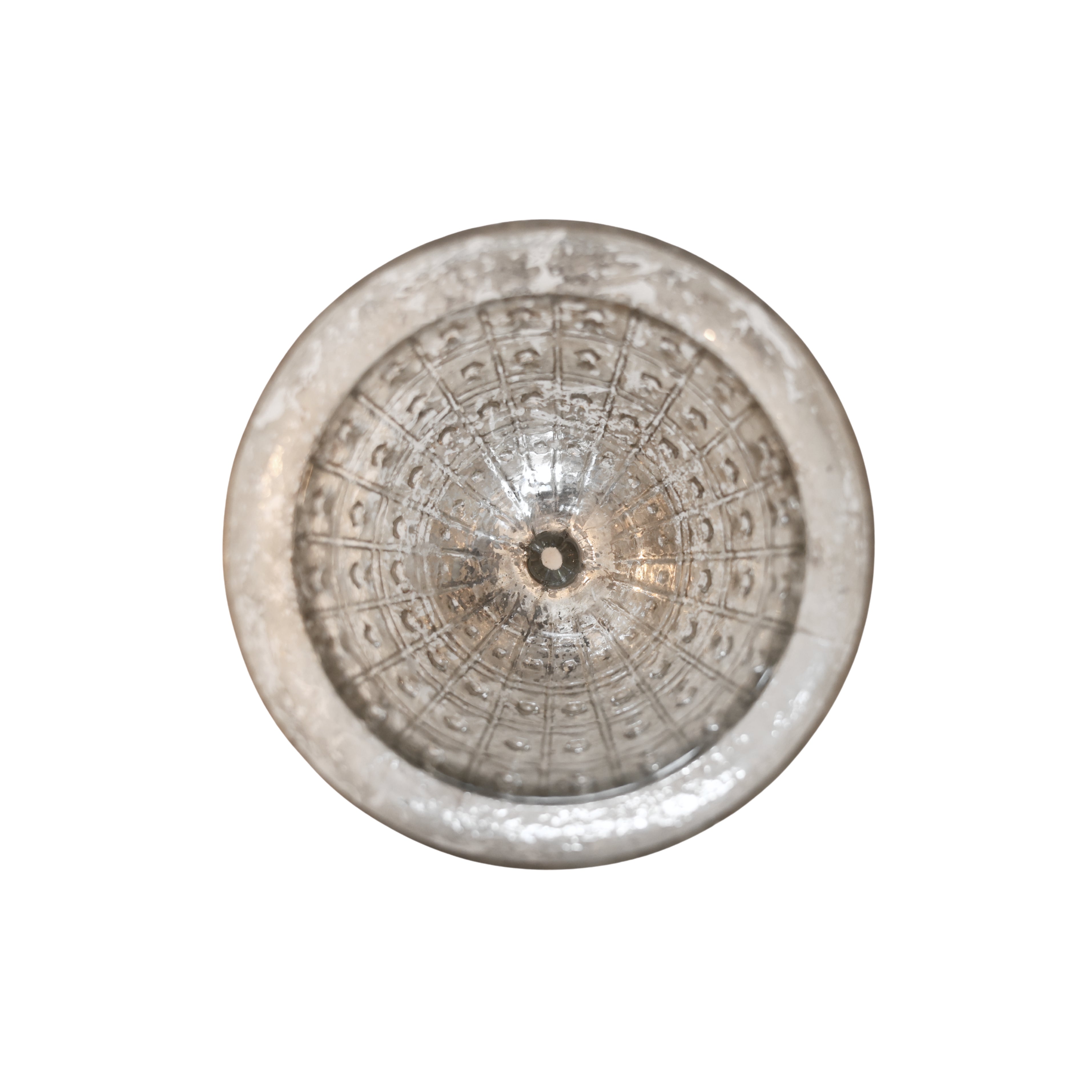 Silvered Pedestal Bowl