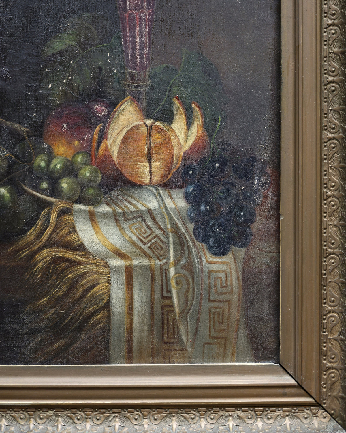 Fruit & Wine Still Life Oil Painting-3
