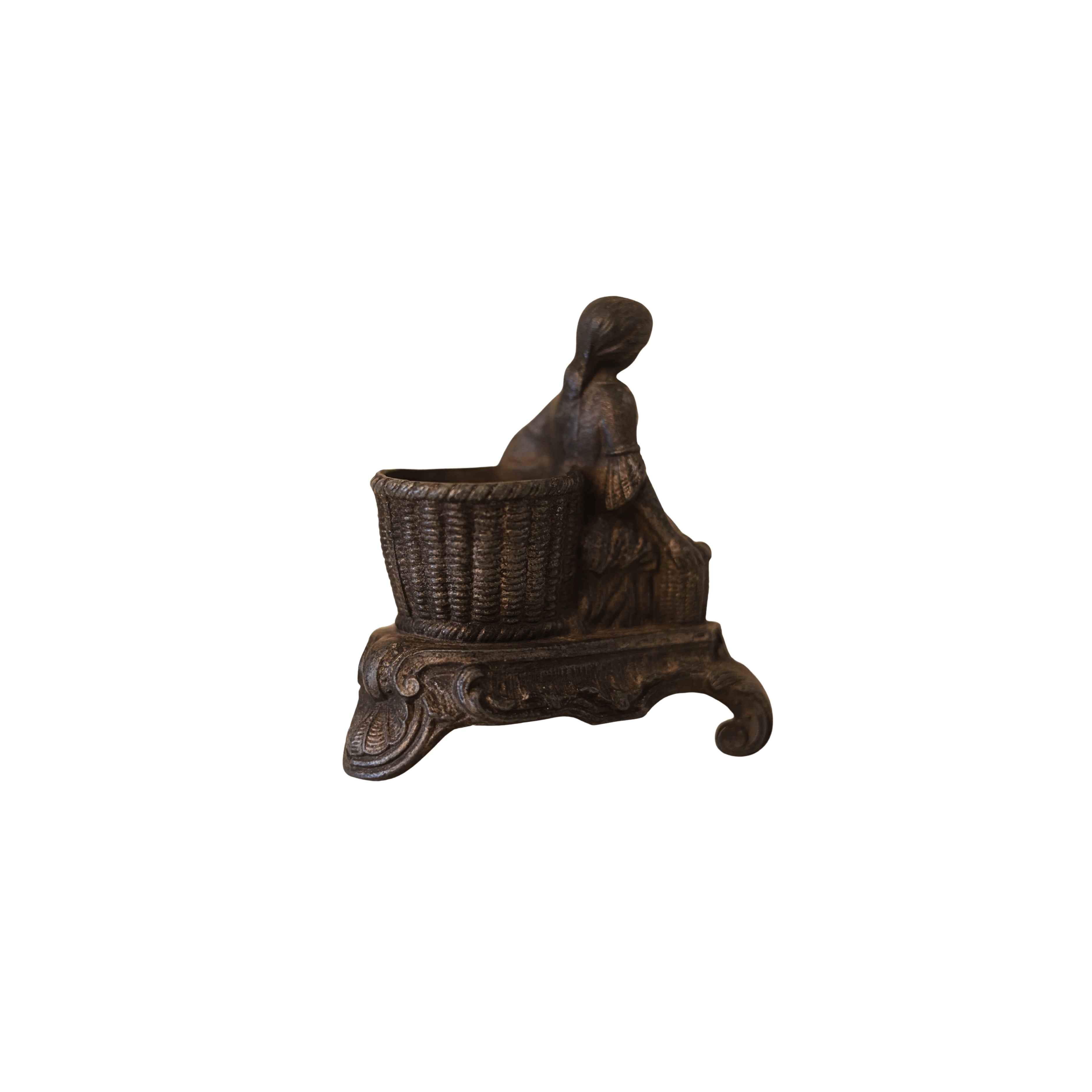 French Figural Match Holder