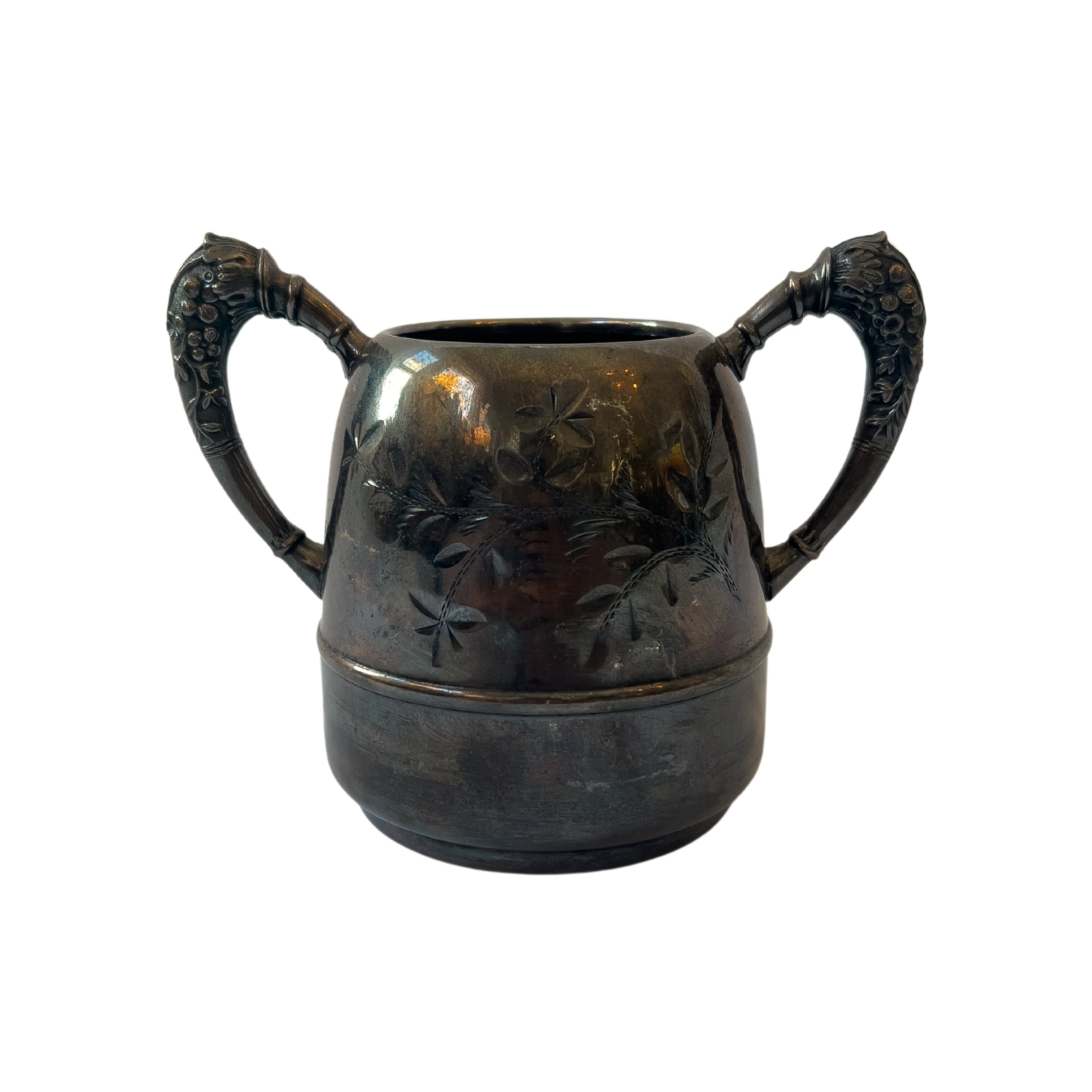 Silver Plate Trophy Vessel