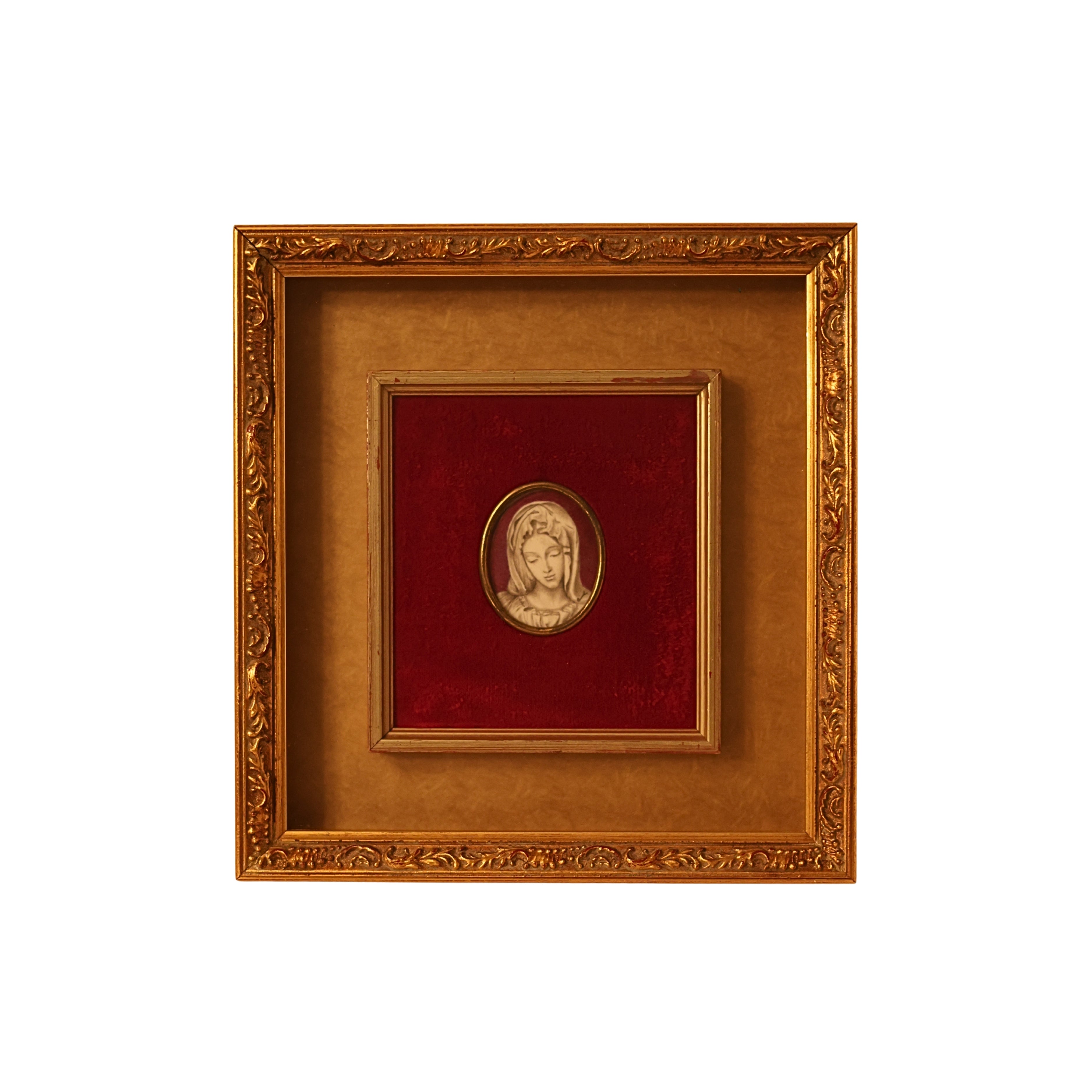 Portrait Miniature of the Madonna