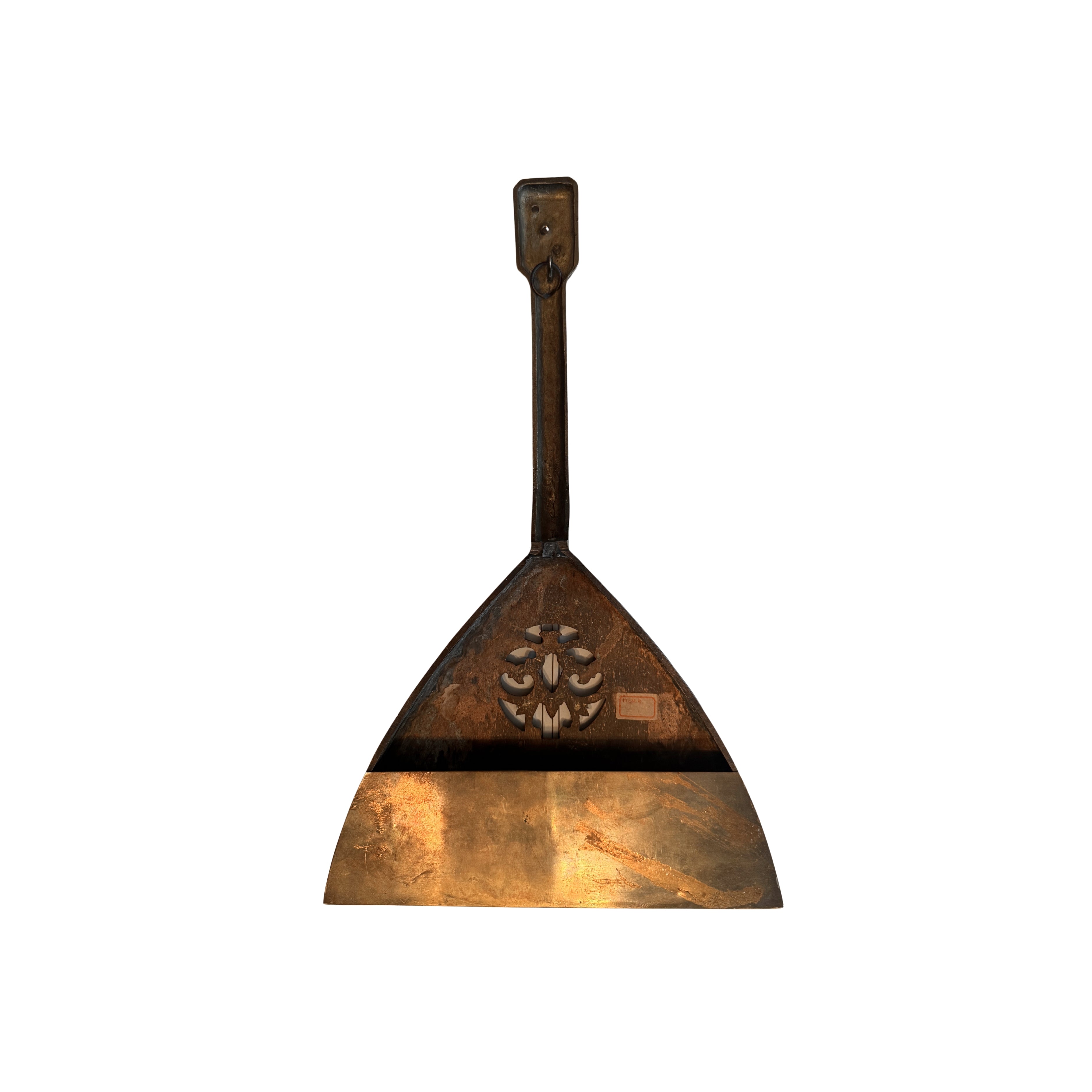 Brass Balalaika-Form Wall Plaque