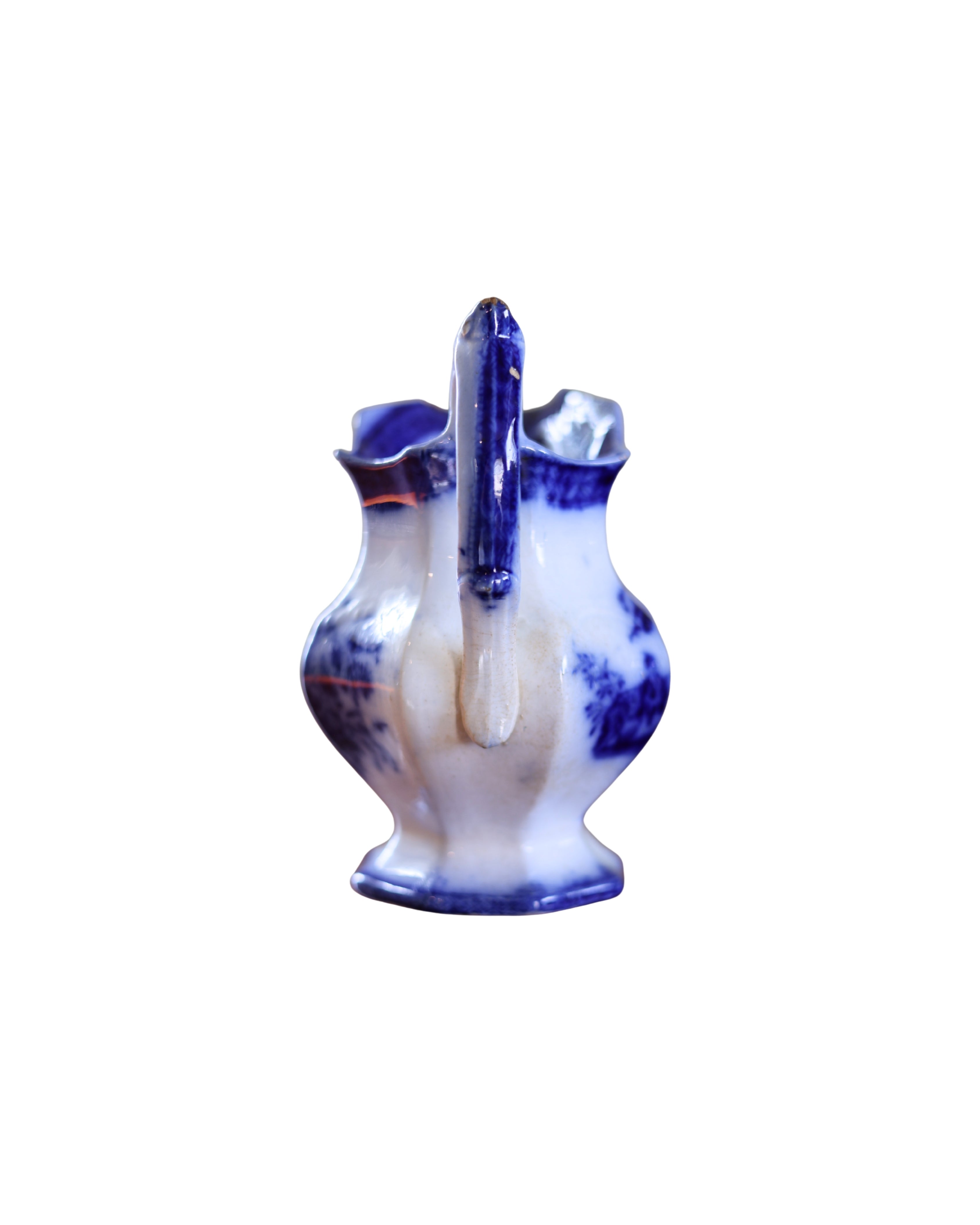 Davenport "Amoy" Flow Blue Creamer-2