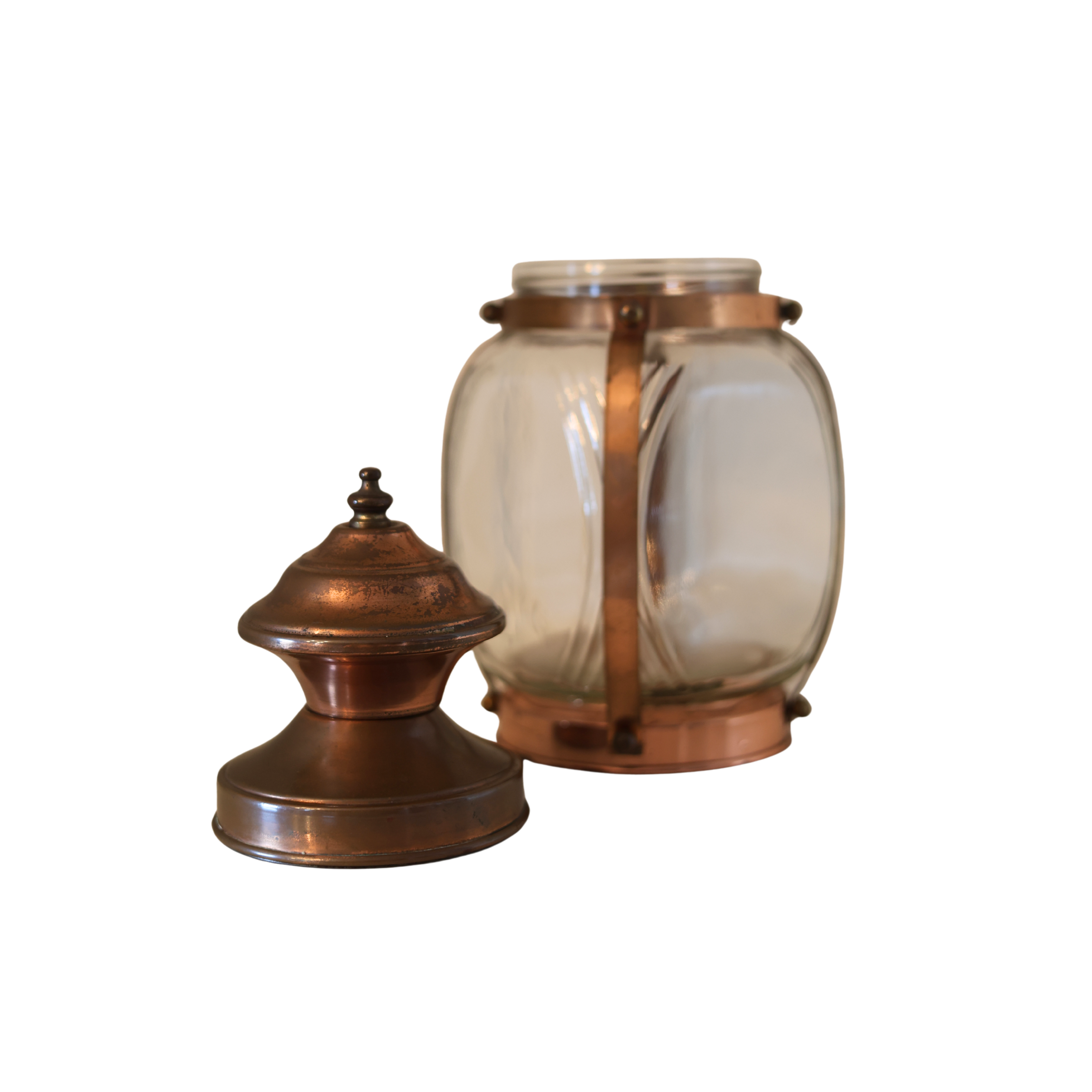 Copper and Glass Nautical Style Lantern