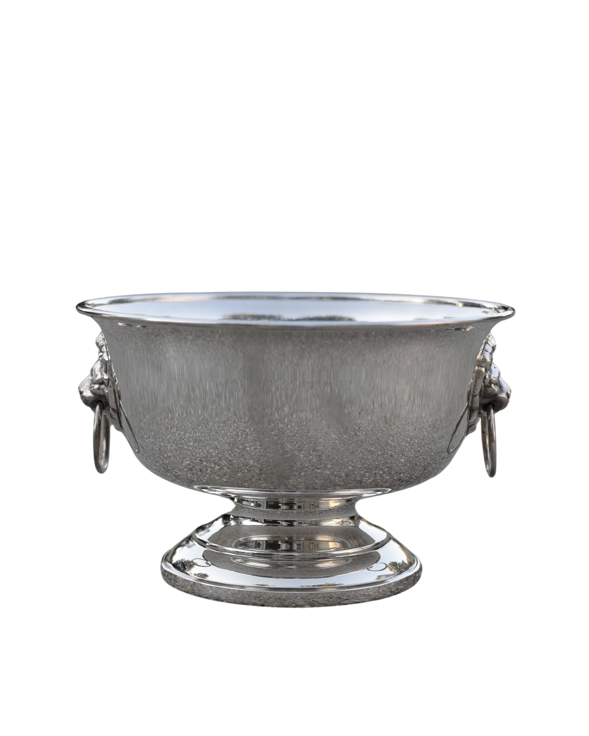 English Lion-Mask Pedestal Bowl-3