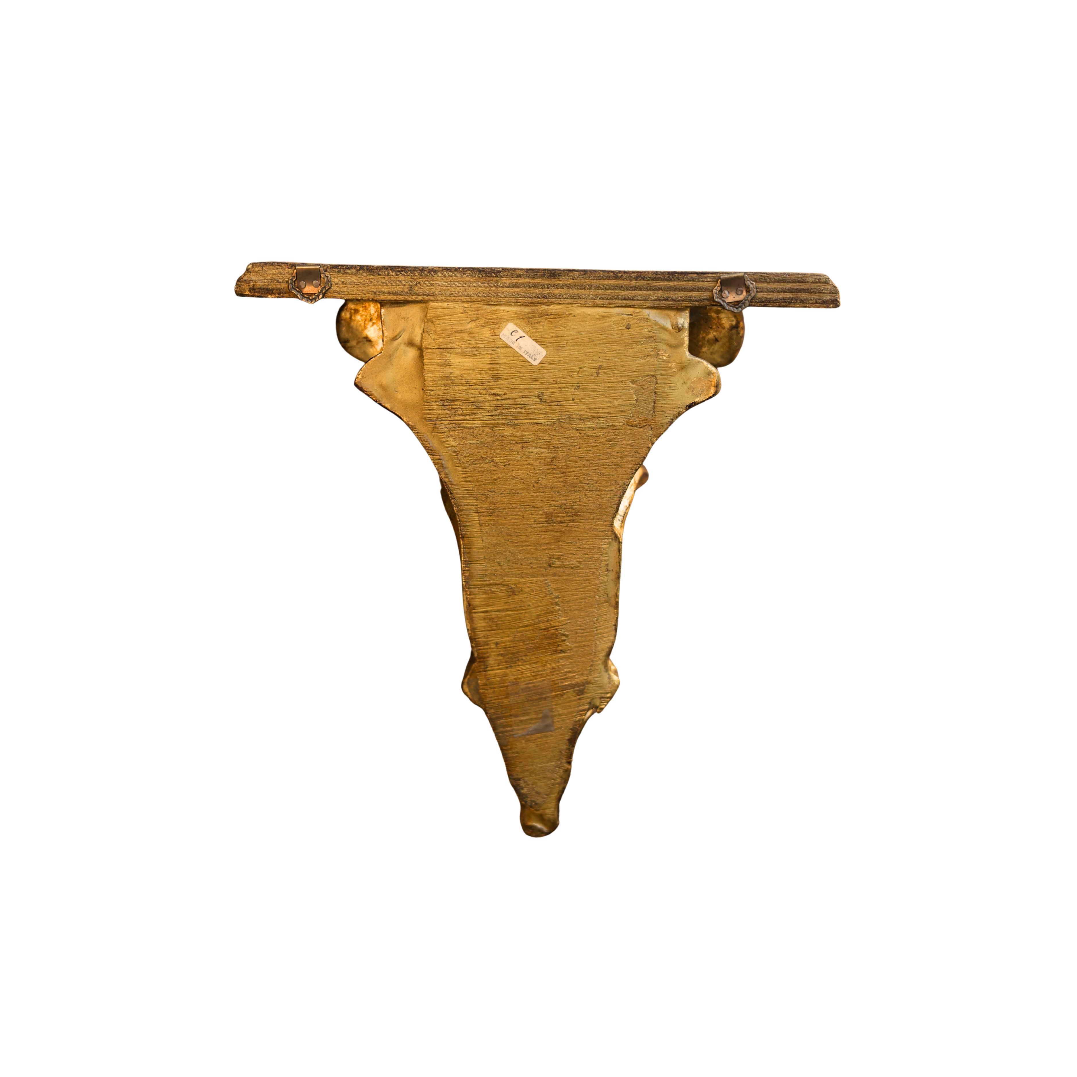 Giltwood Florentine Wall Shelf