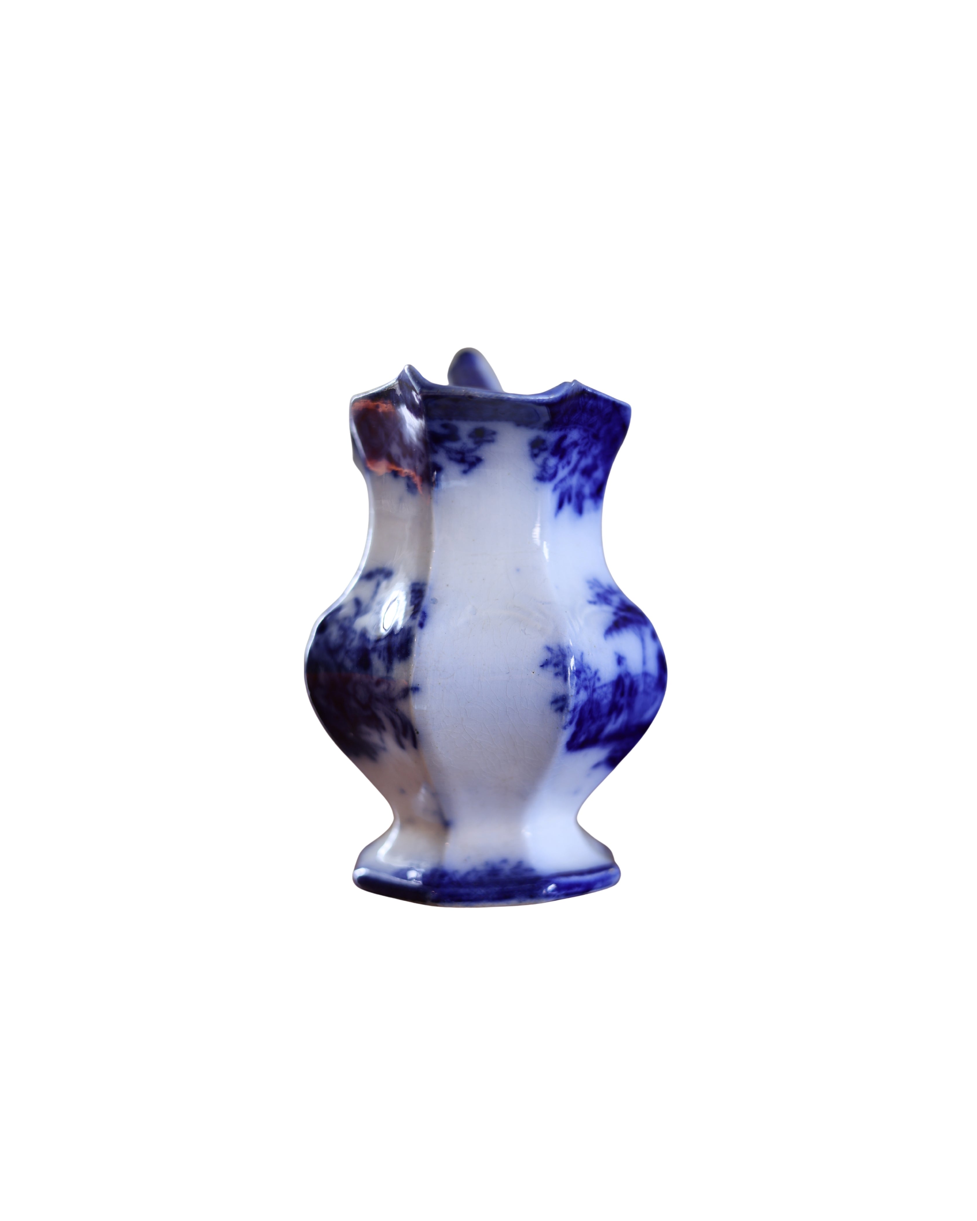 Davenport "Amoy" Flow Blue Creamer-4