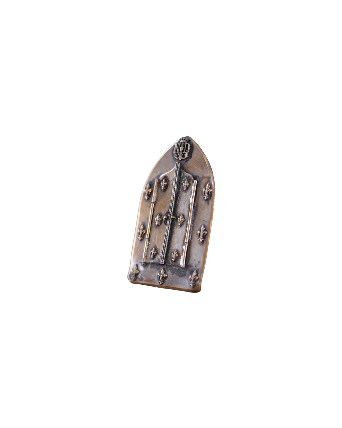 Notre-Dame Pocket Shrine with Fleur-de-Lis-3