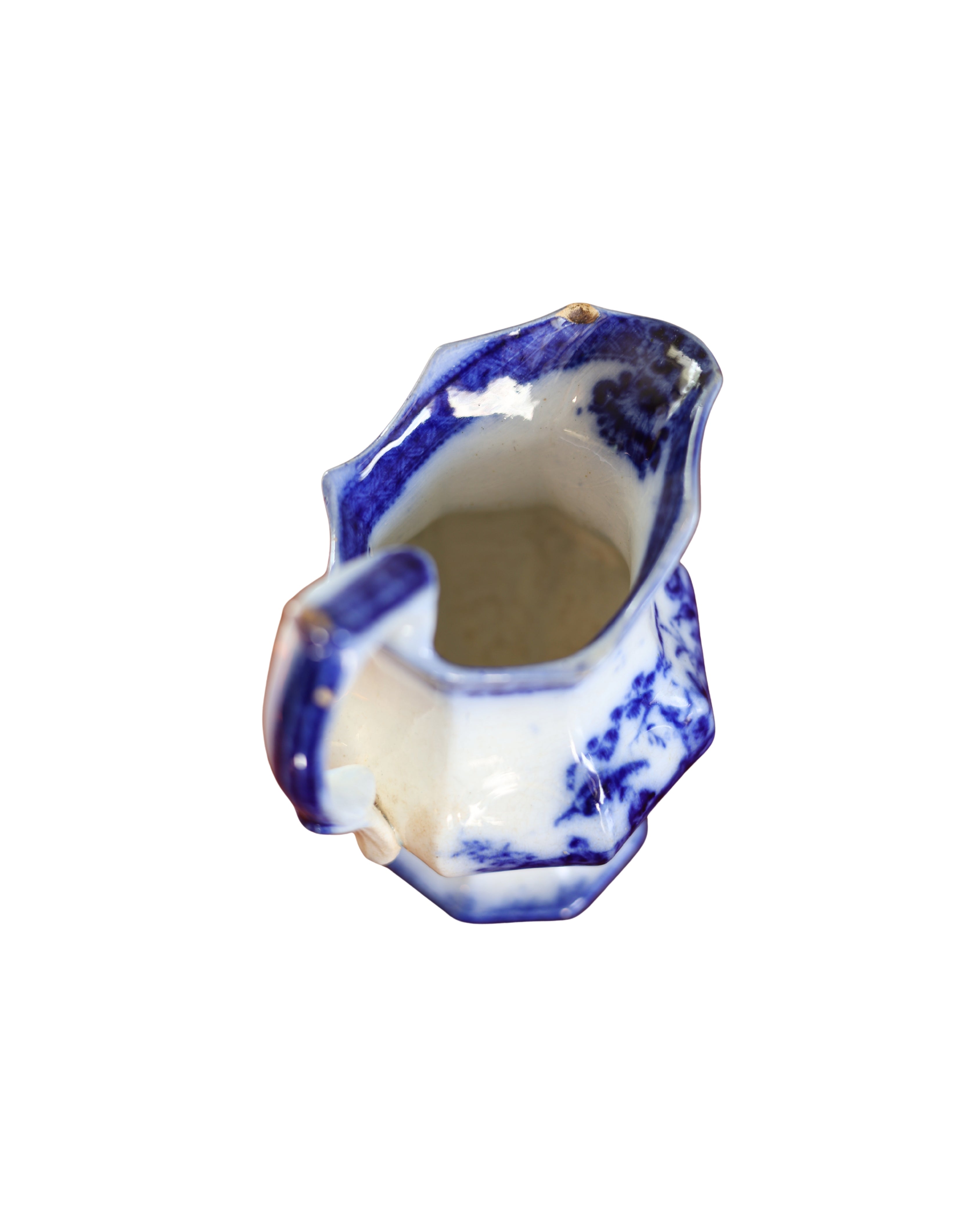 Davenport "Amoy" Flow Blue Creamer-5