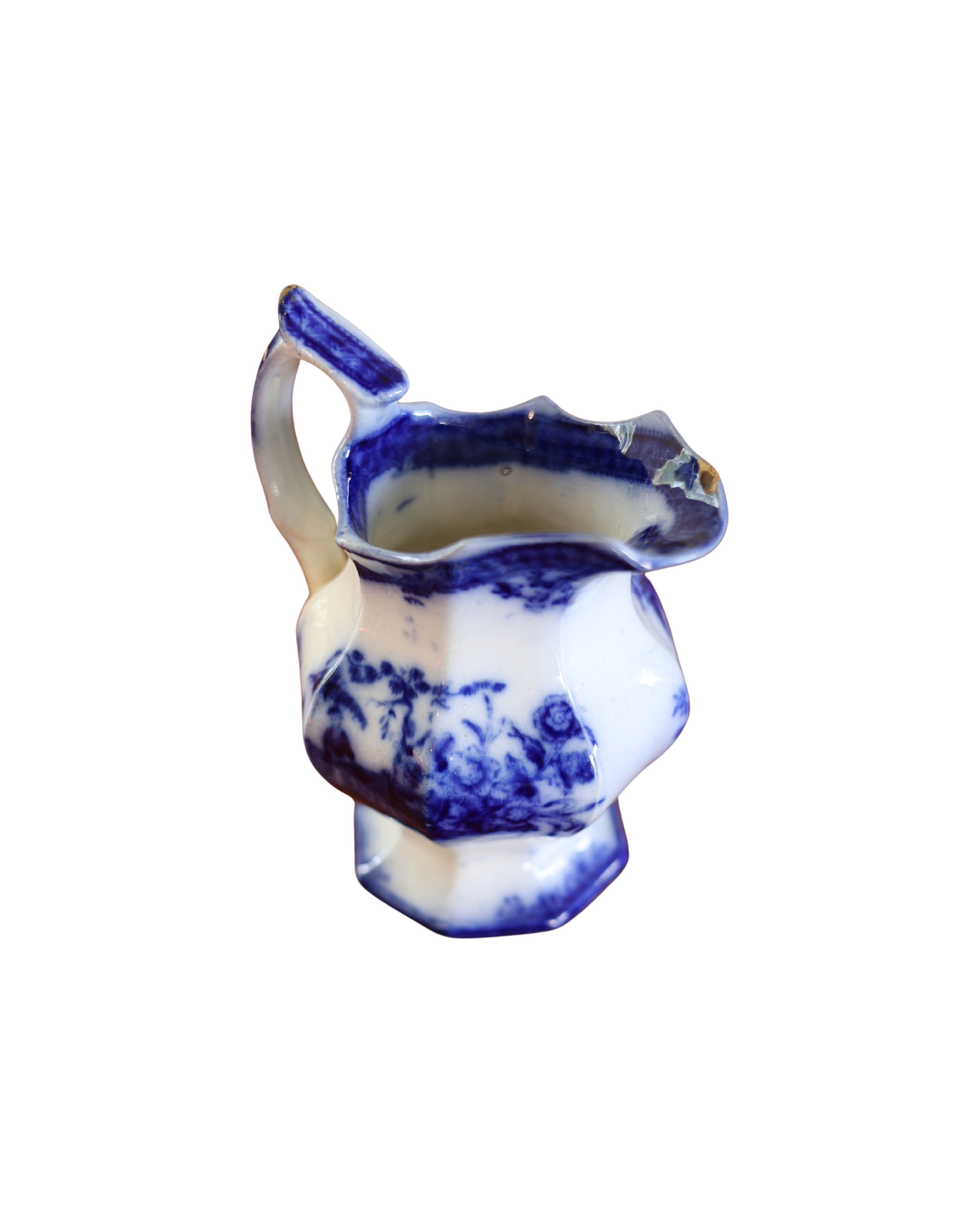 Davenport "Amoy" Flow Blue Creamer-3