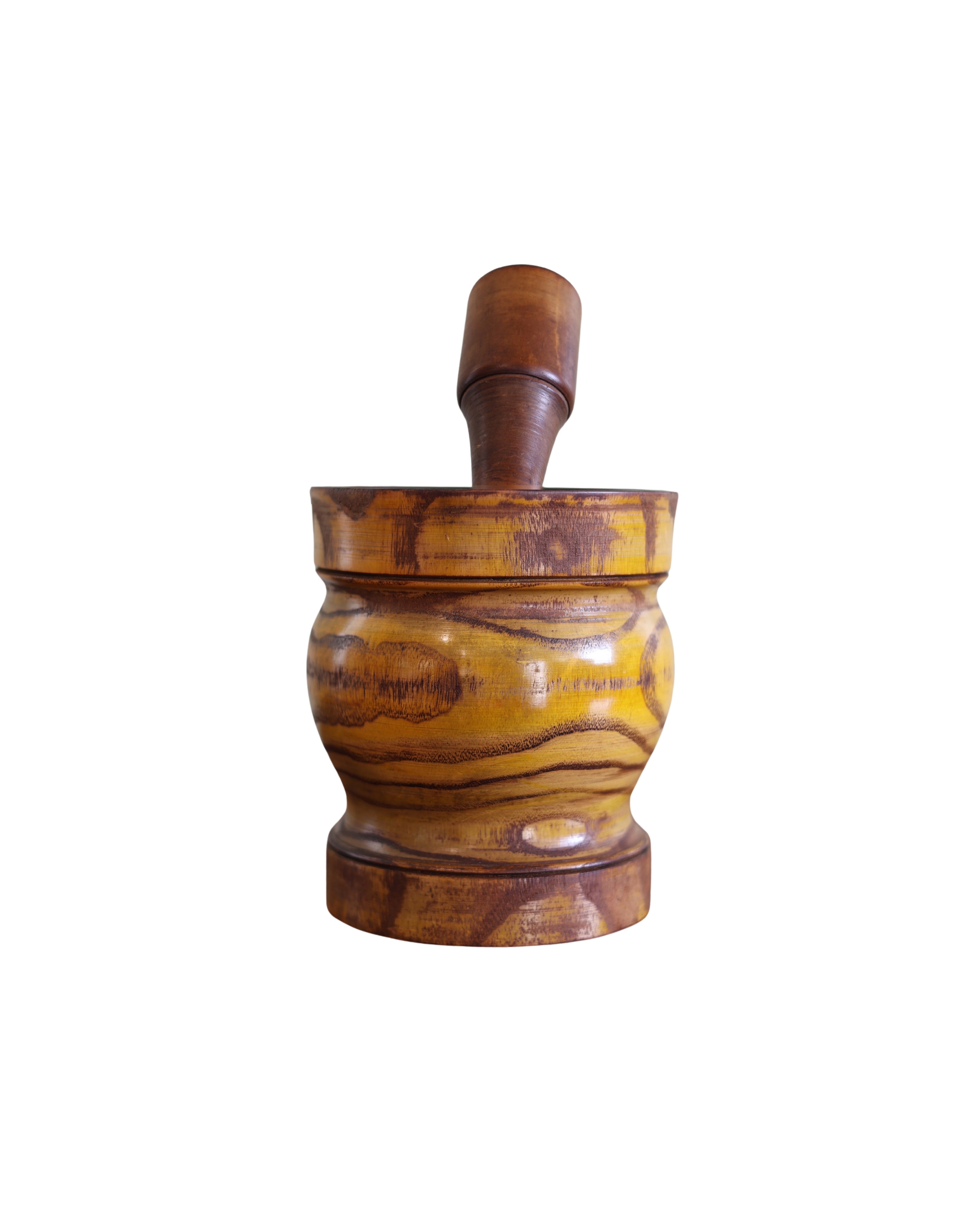 Exotic Hardwood Mortar & Pestle-2
