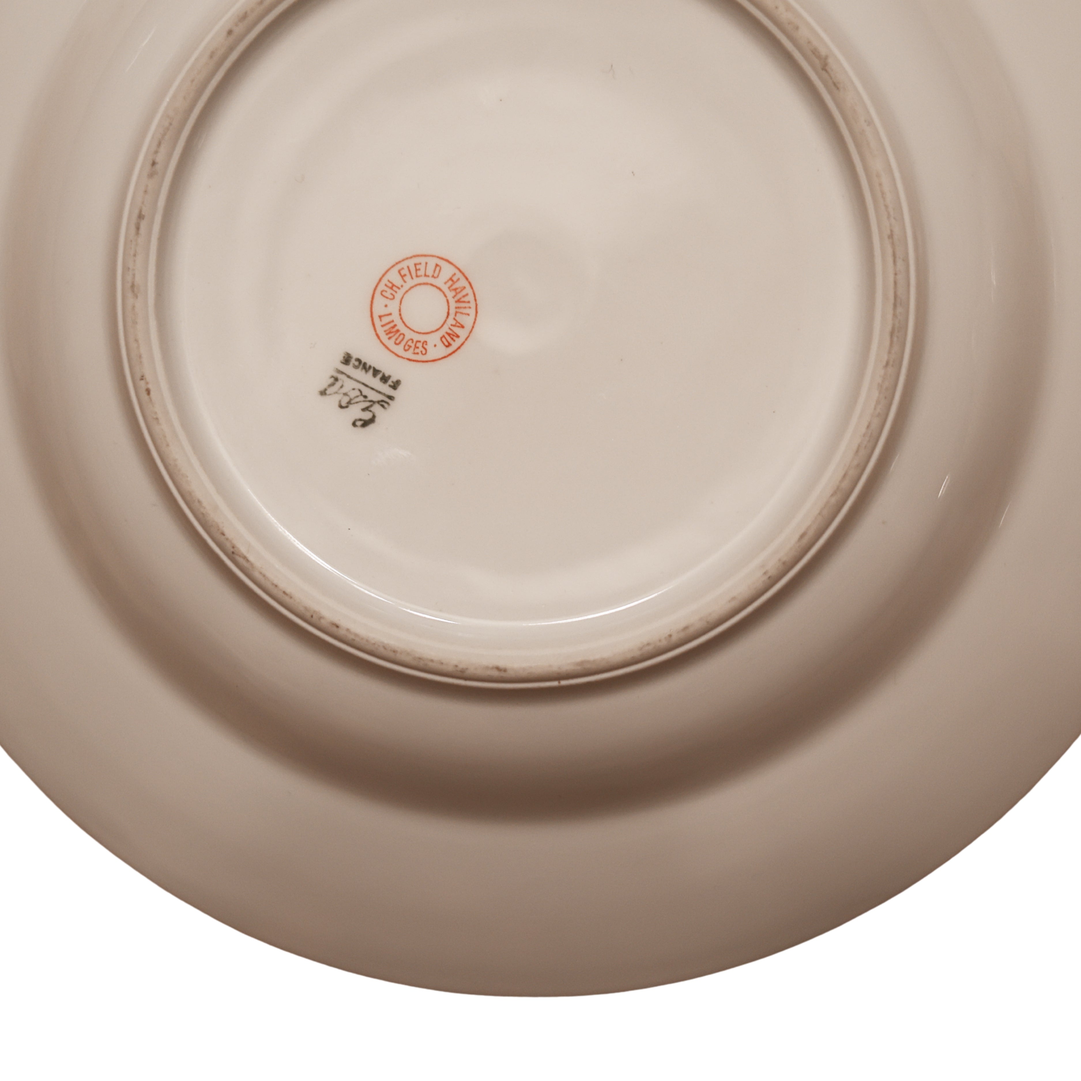 Leaf Edge Limoges Butter Dome