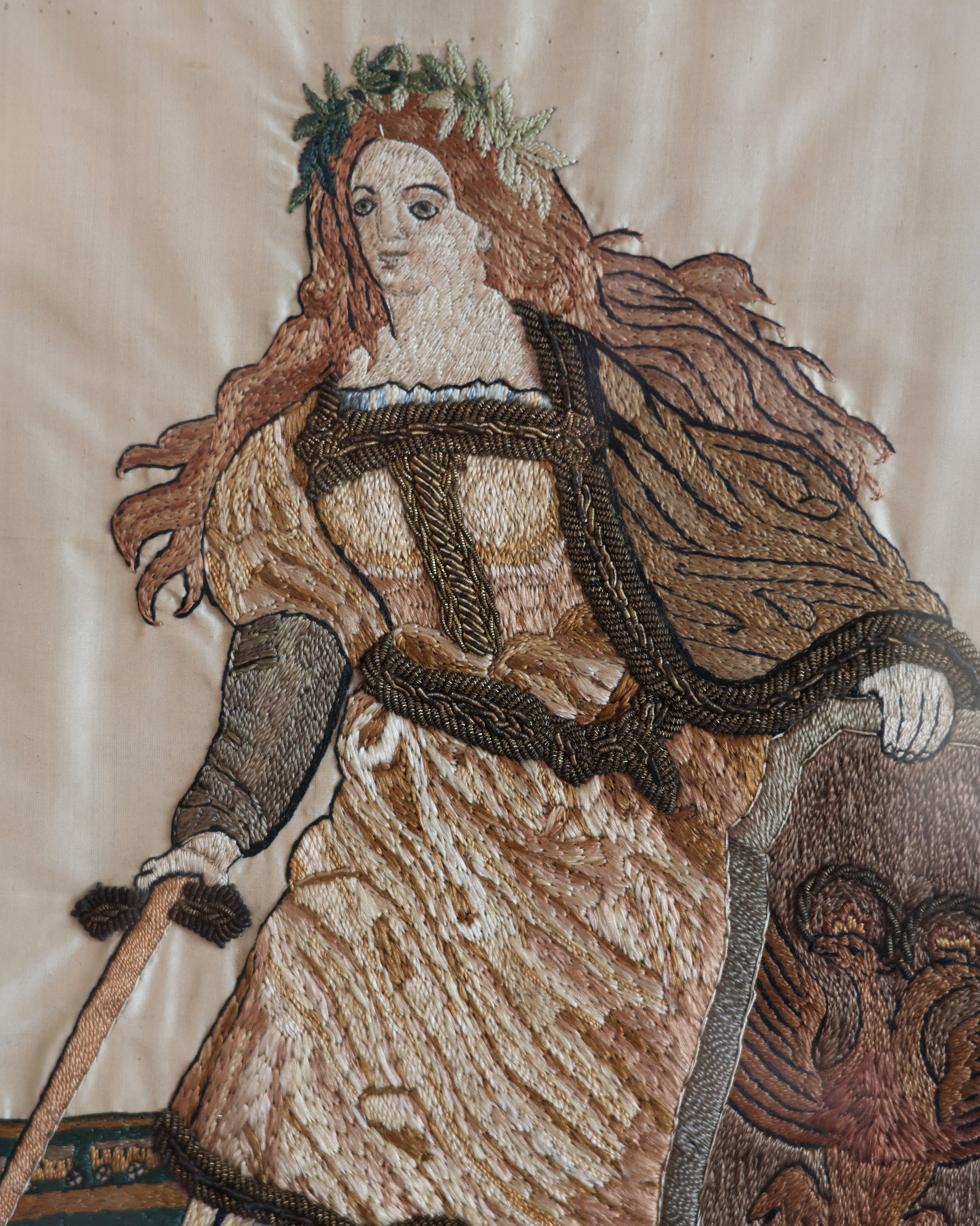 Silk Embroidery of Germania-4