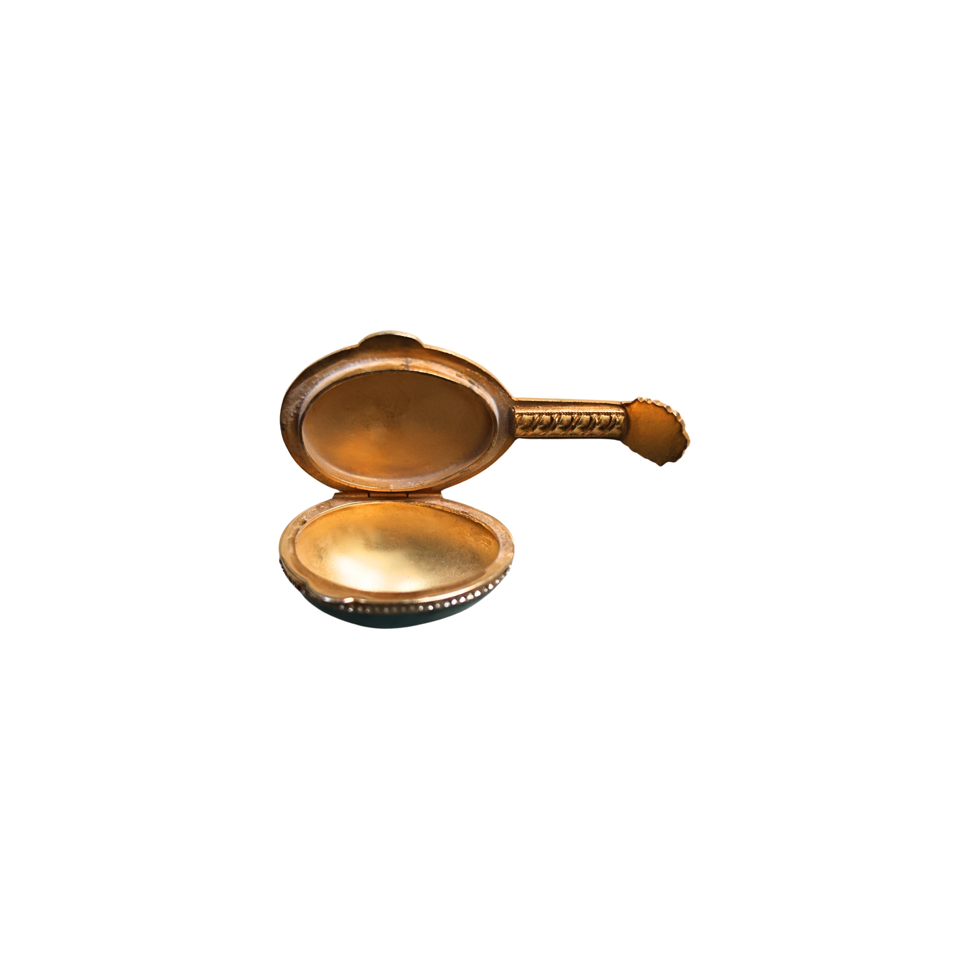 Guilloché Enamel Mandolin Pill Box