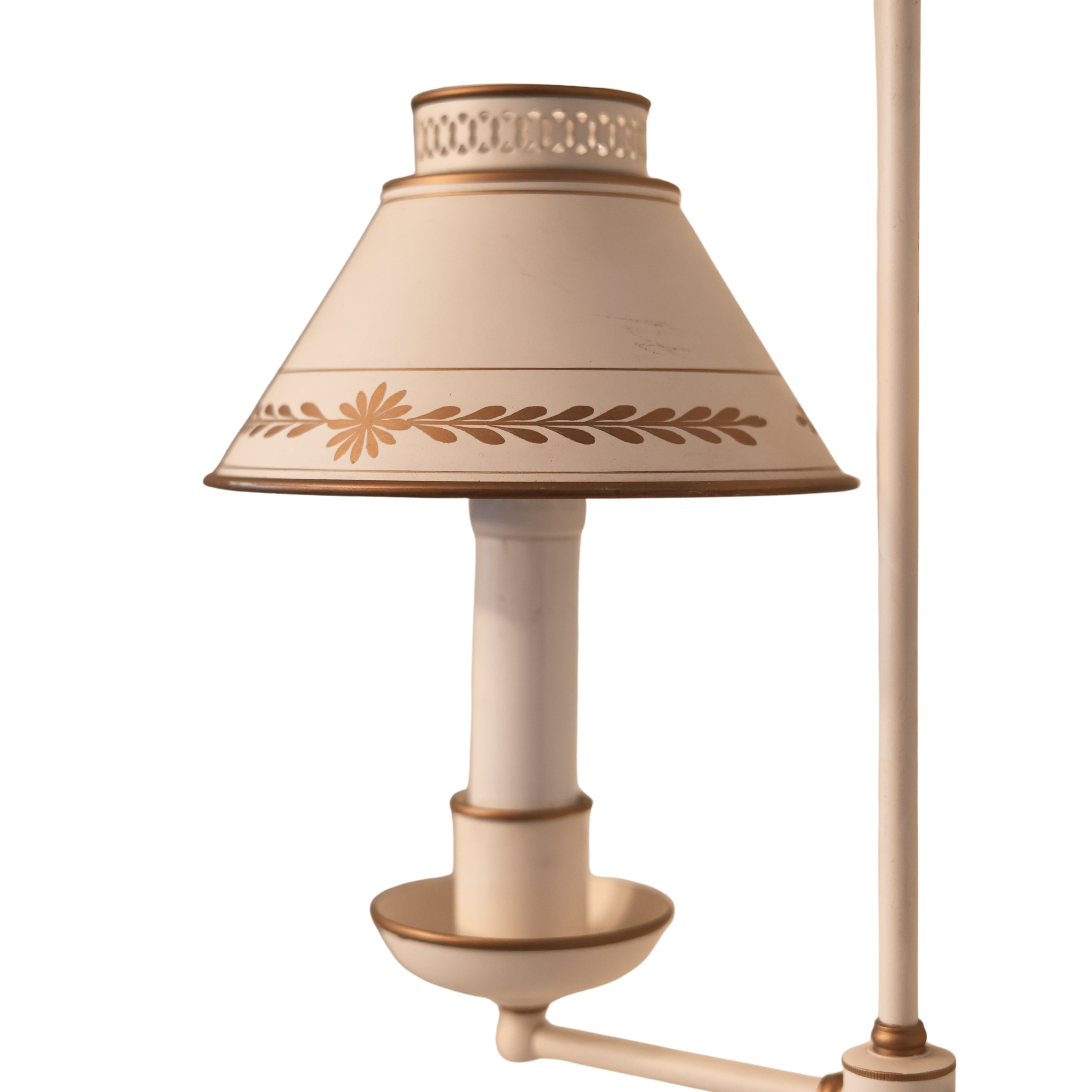 Toleware Bouillotte-Style Lamp