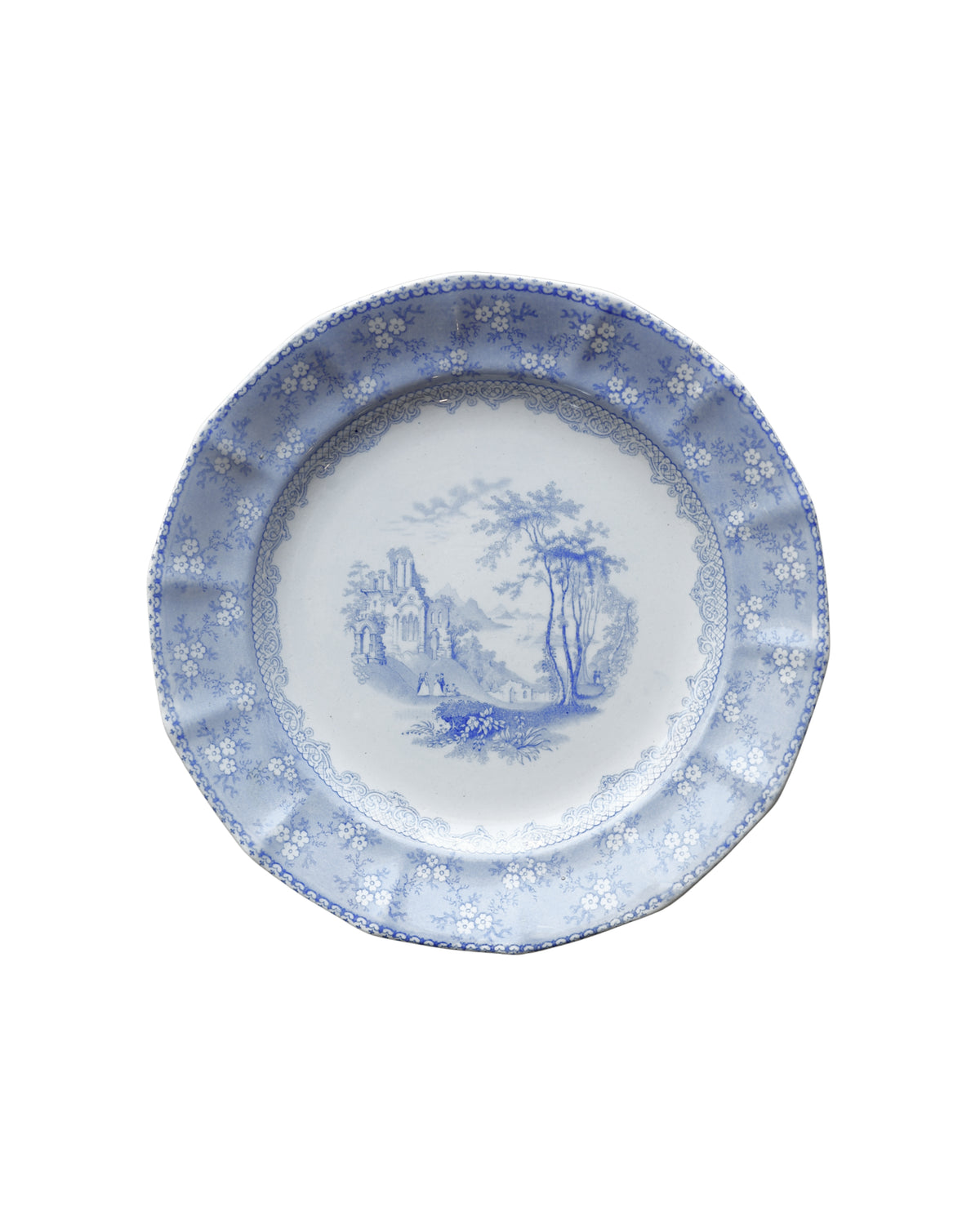 “Abbey” Luncheon Plate, c. 1840s-2