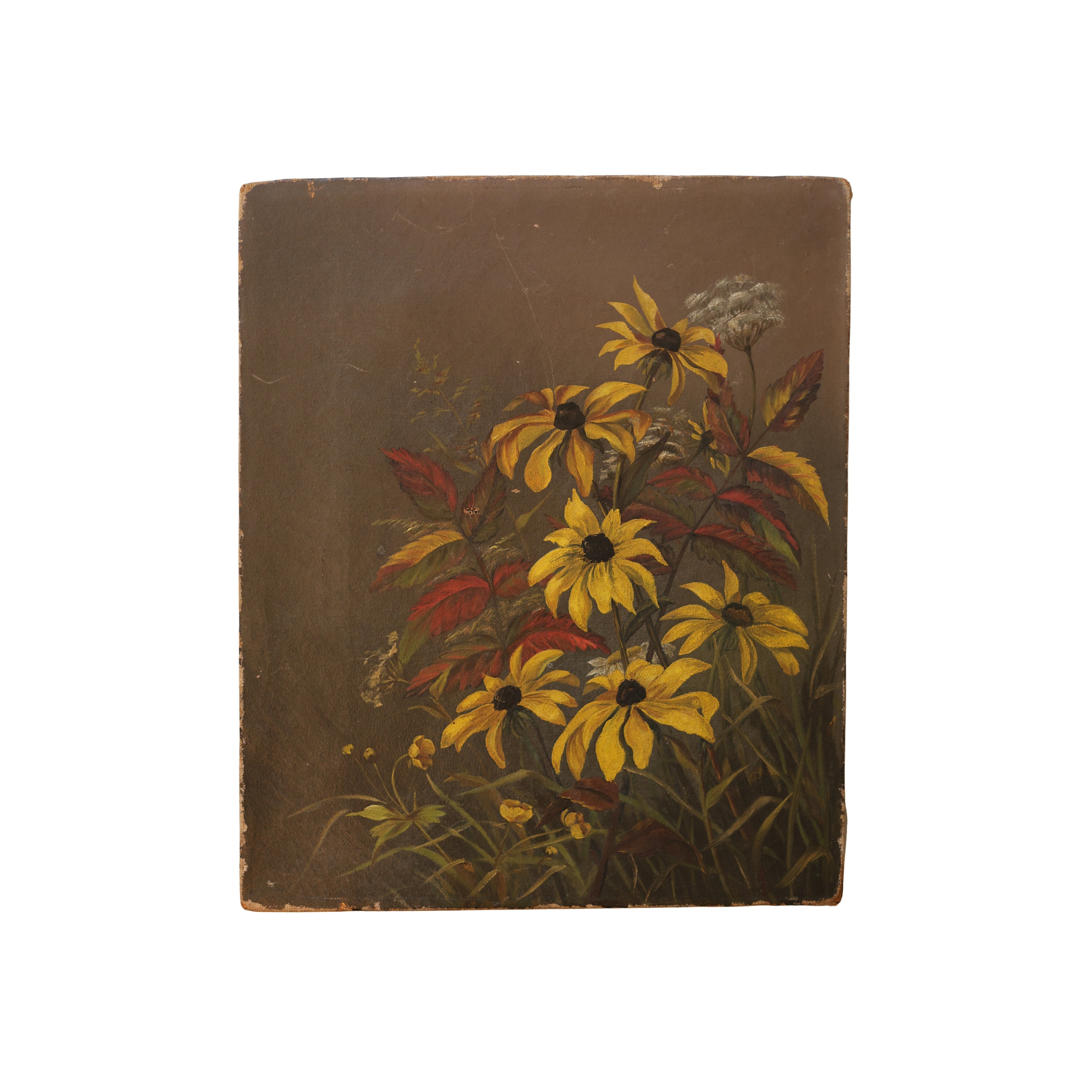 Floral Still Life on Canvas