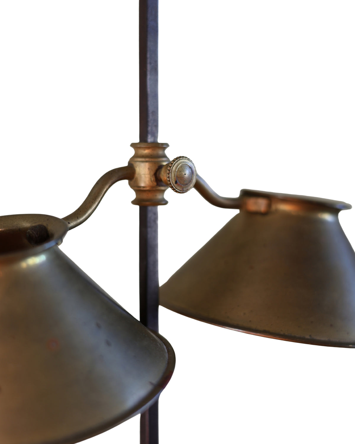Two-Light Shaded Candelabrum-4
