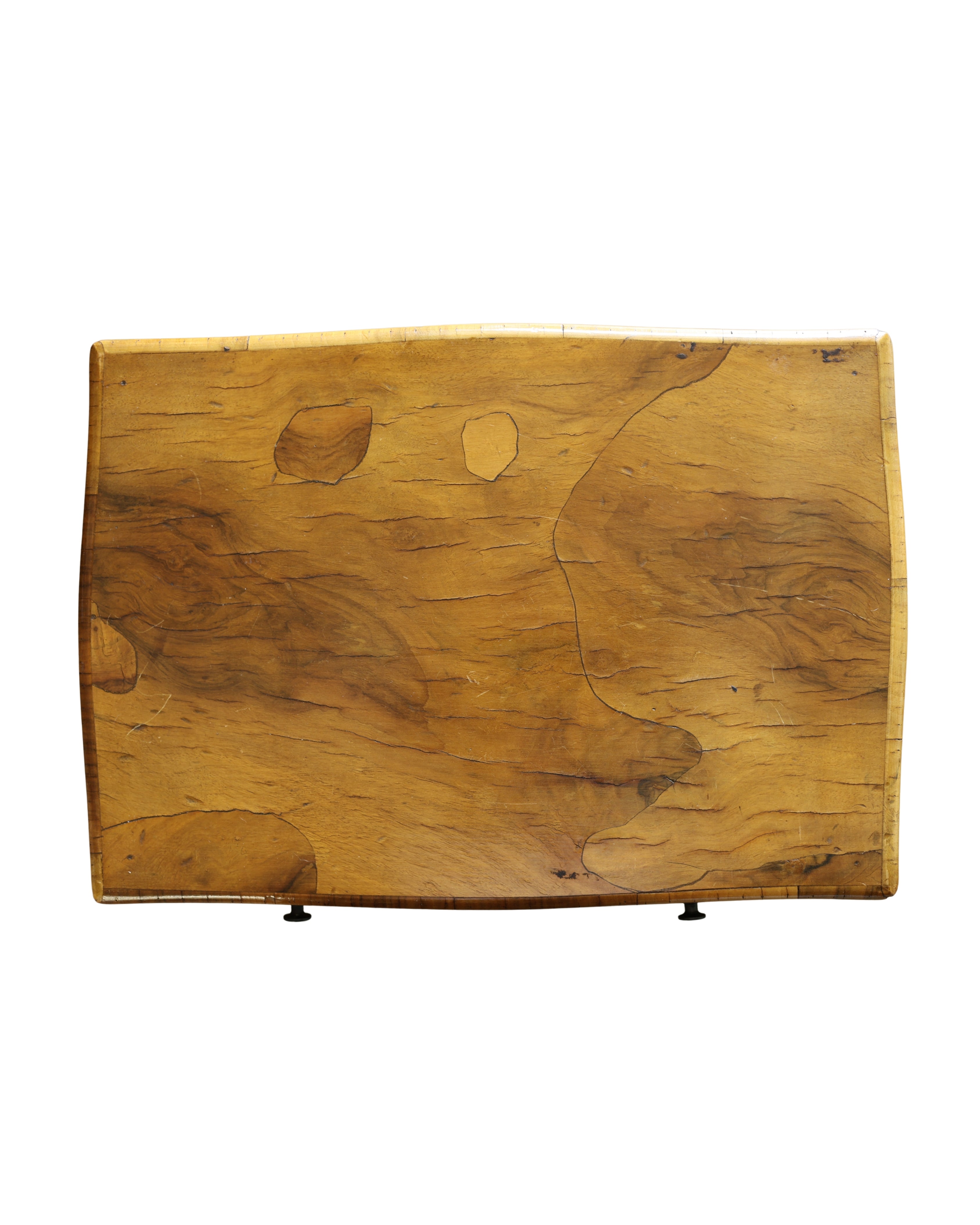Miniature Bombé Chest with Writing Slide-7