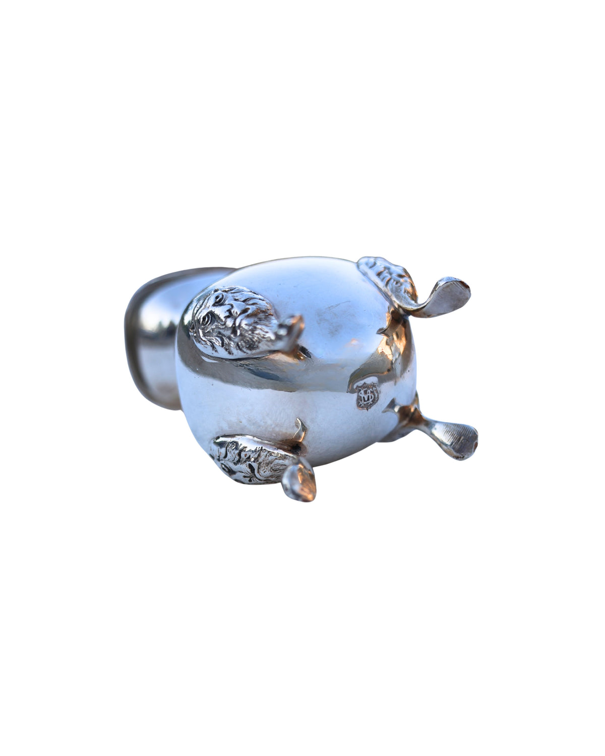 William Adams Lion-Mask Salt & Pepper Shakers-4