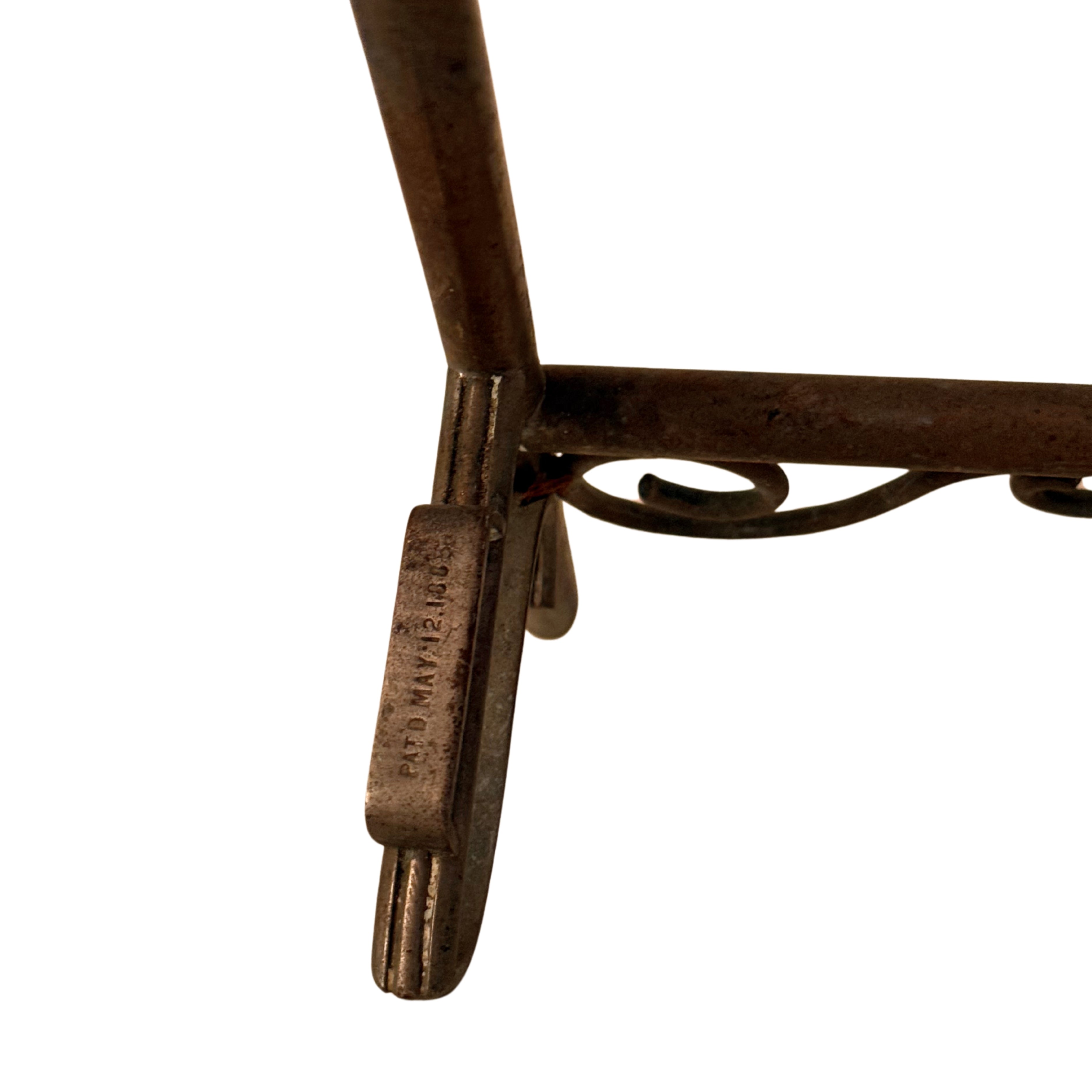 c. 1885 Scrollwork Easel