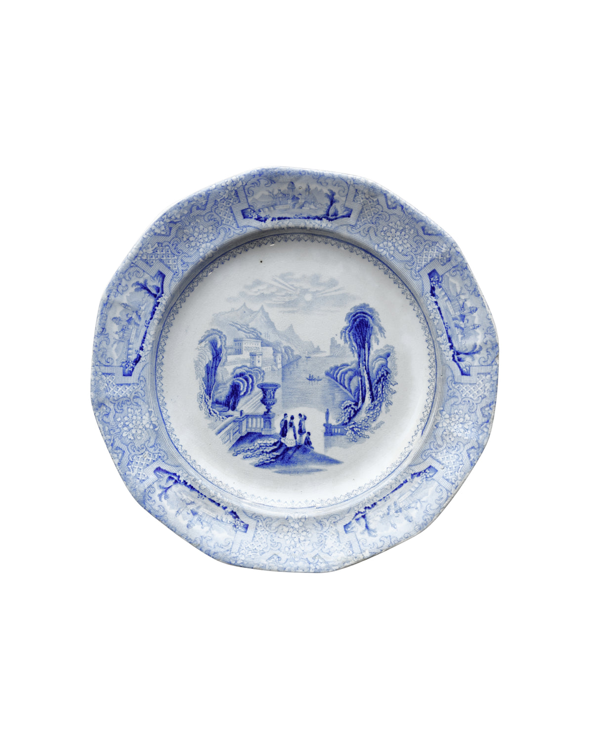 J. Wedgwood “Columbia” Luncheon Plate, c. 1848-1
