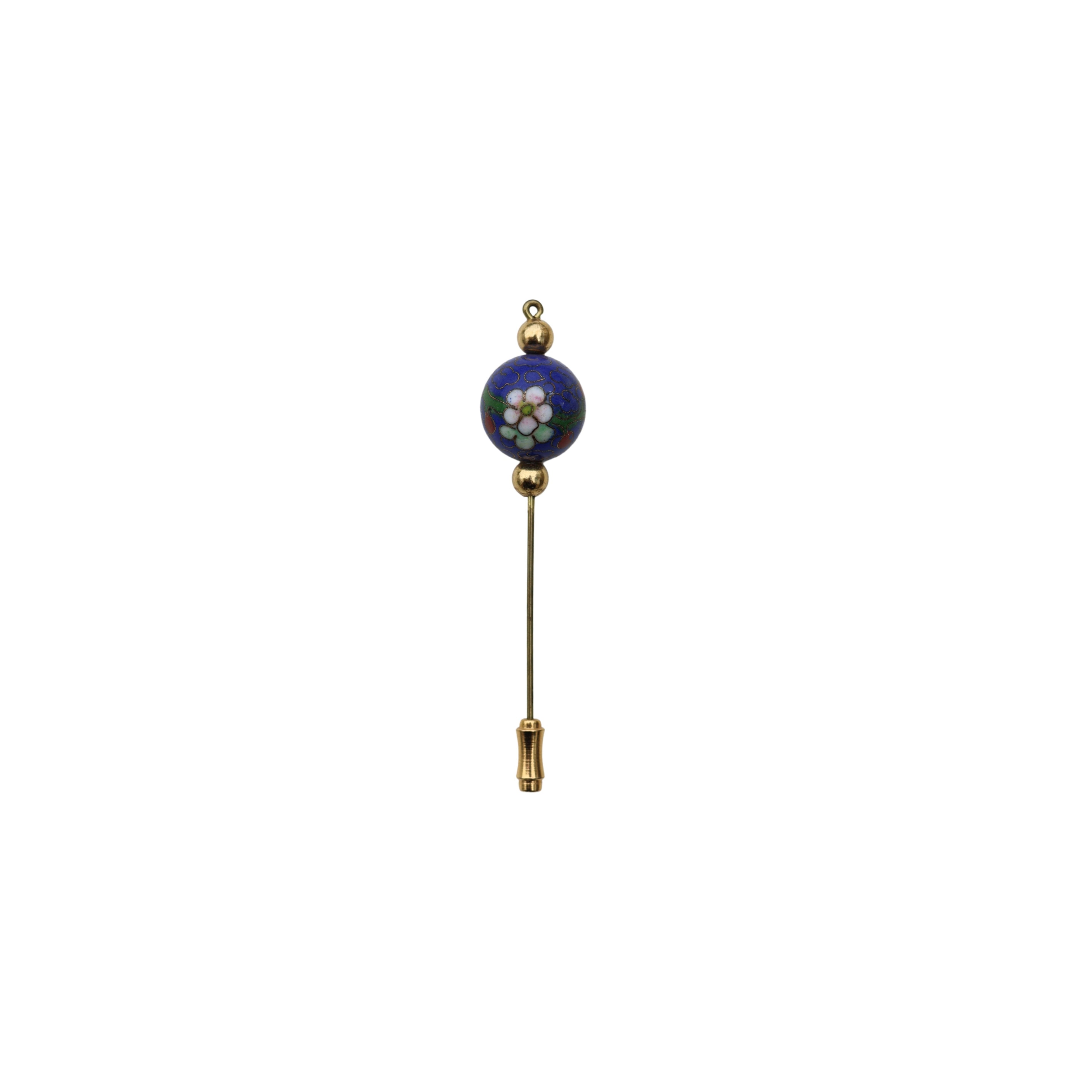Cloisonné Enamel Stick Pin