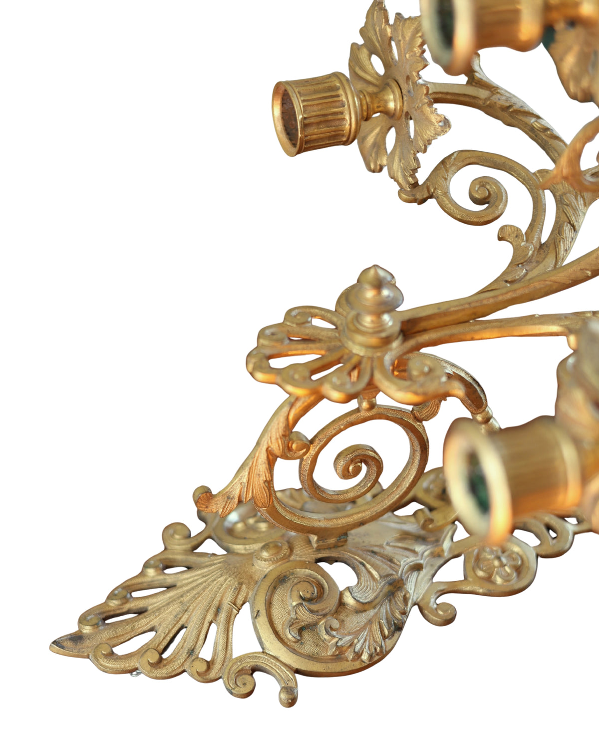 Louis XVI Revival Gilt Bronze Sconces-5