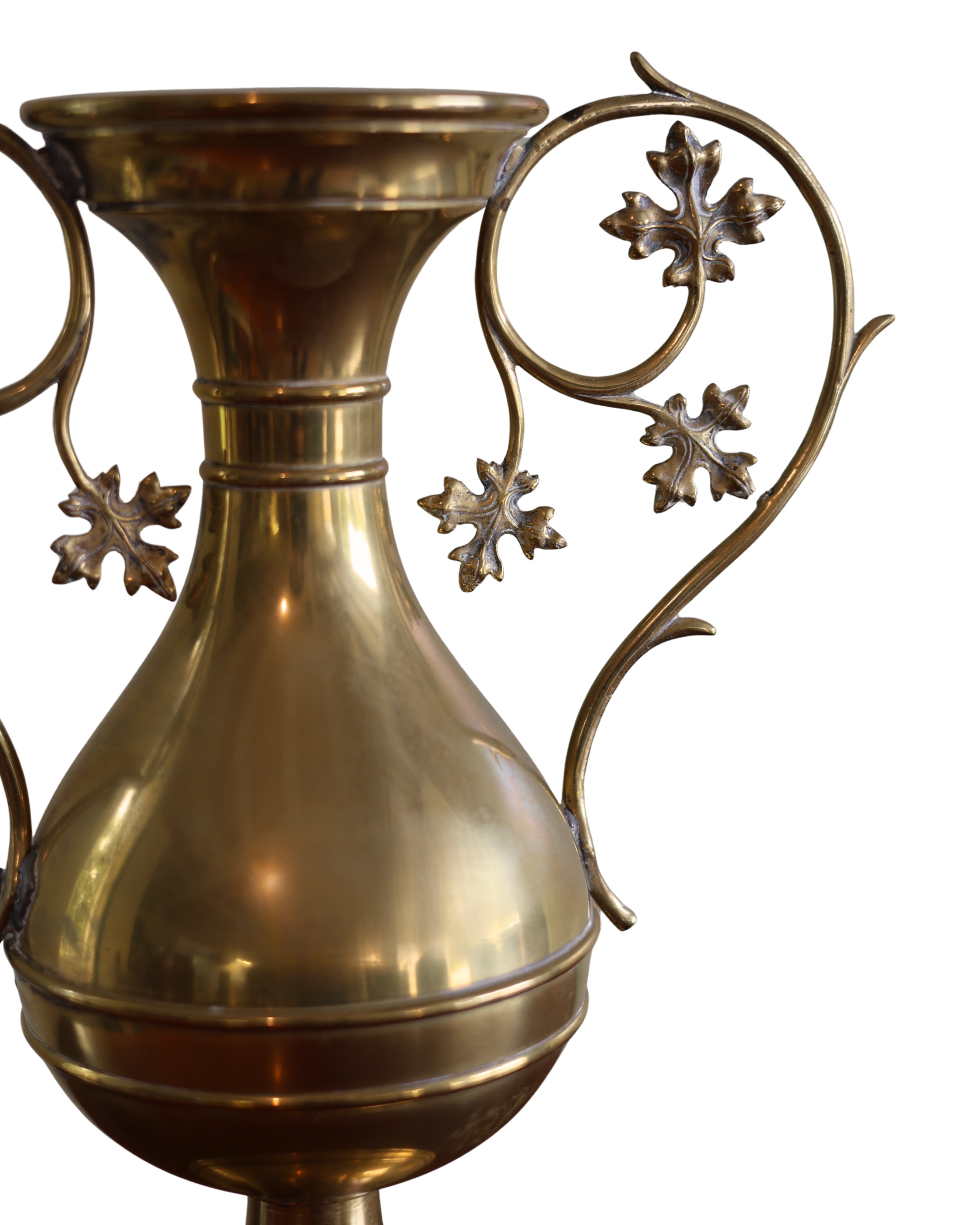 Amphora Spiral Altar Vases-3