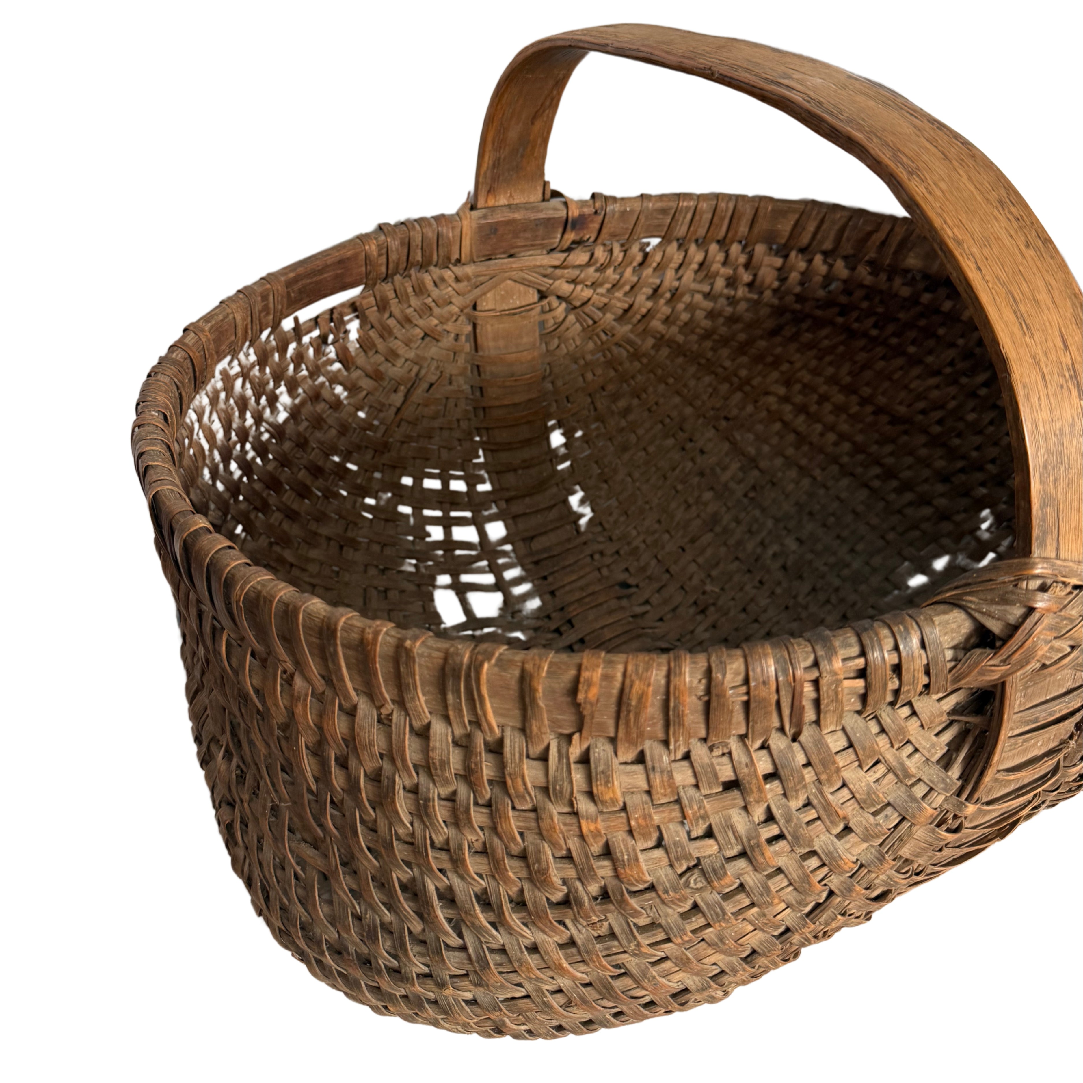 19th c. Buttocks Basket