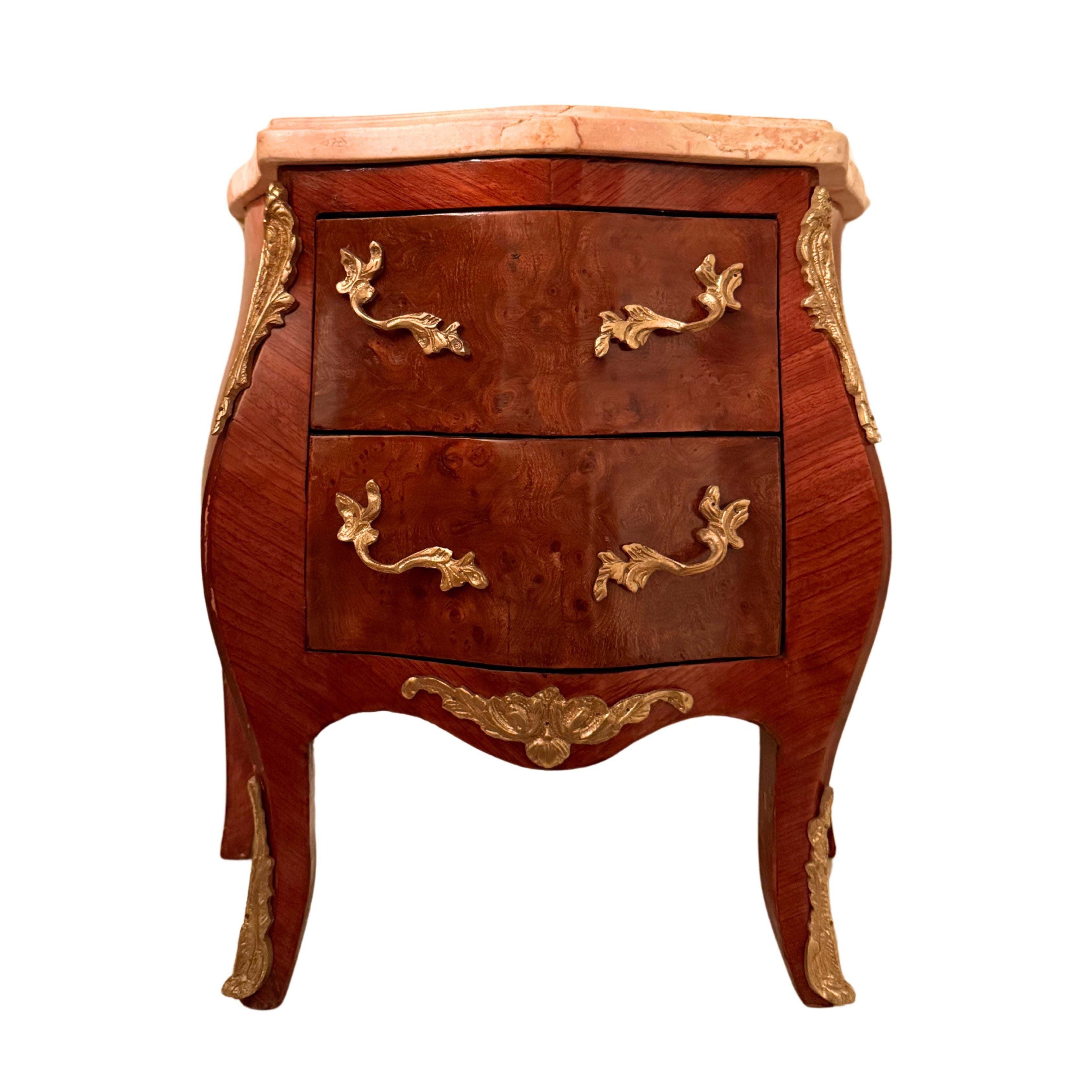French Louis XV Bombe Sample Chest