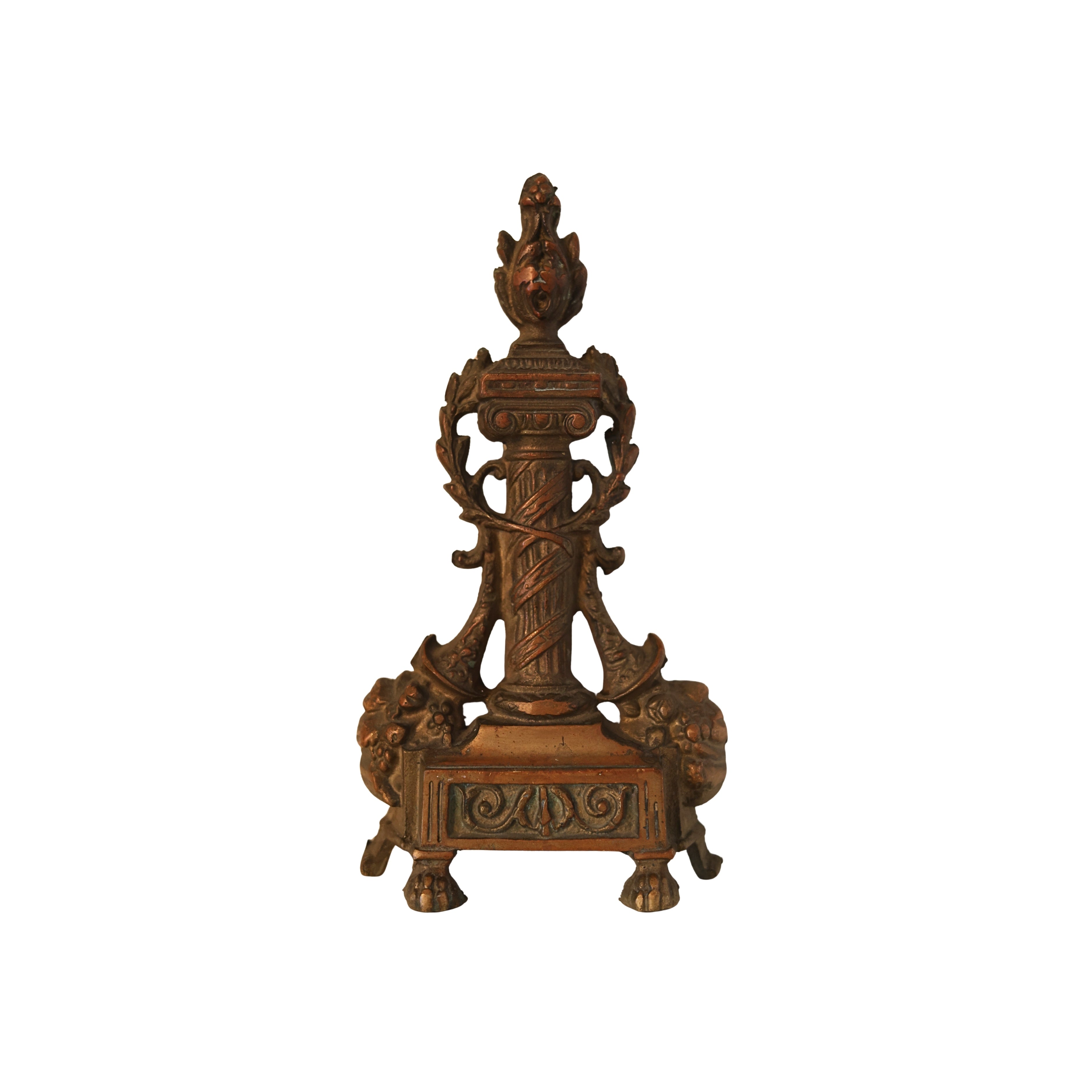 French Andiron Fronts