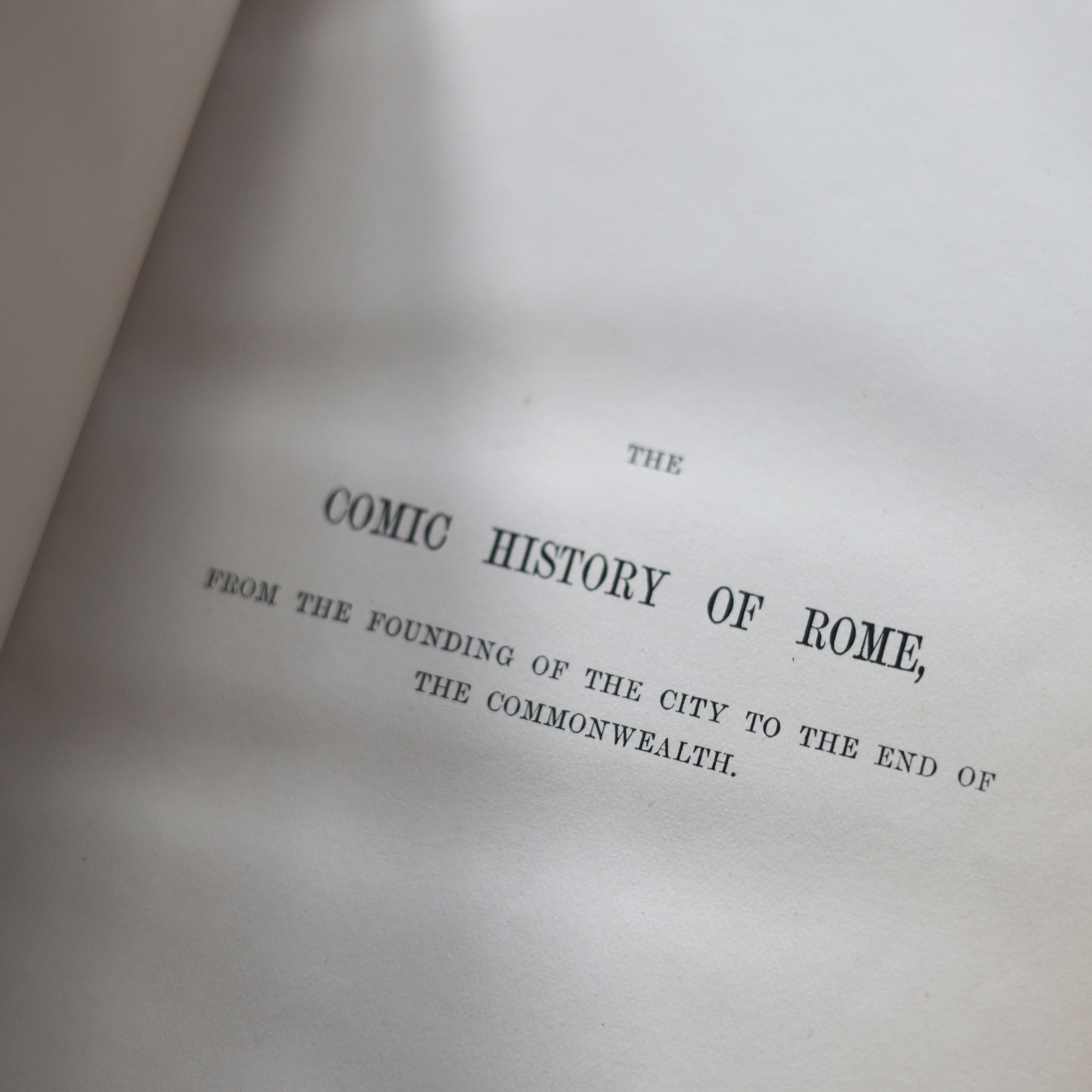 "The Comic History of Rome" by Gilbert Abbott à Beckett