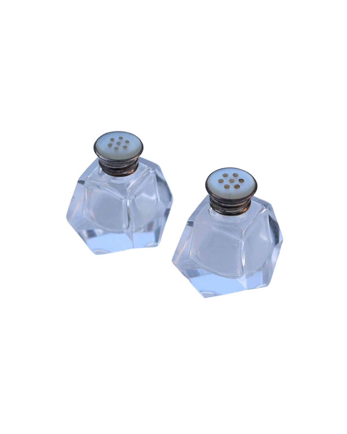 Birks Art Deco Salt & Pepper Shakers-2