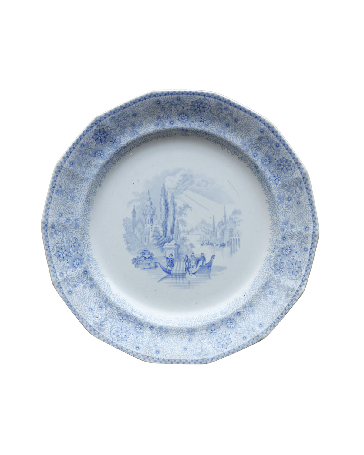 J. Heath & Co. “Lombardy” Luncheon Plate, c. 1835-2