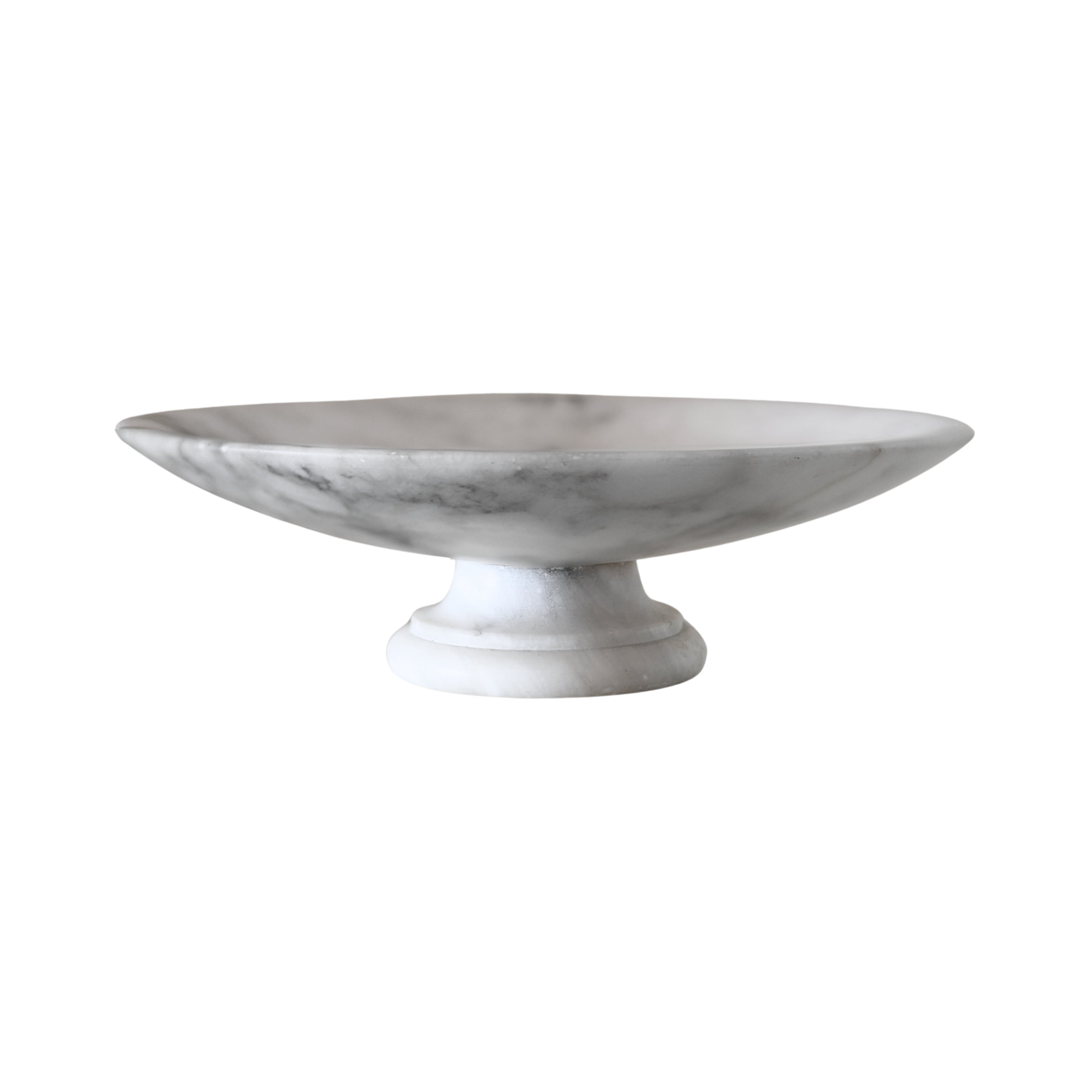 Italian Alabaster Pedestal Compote