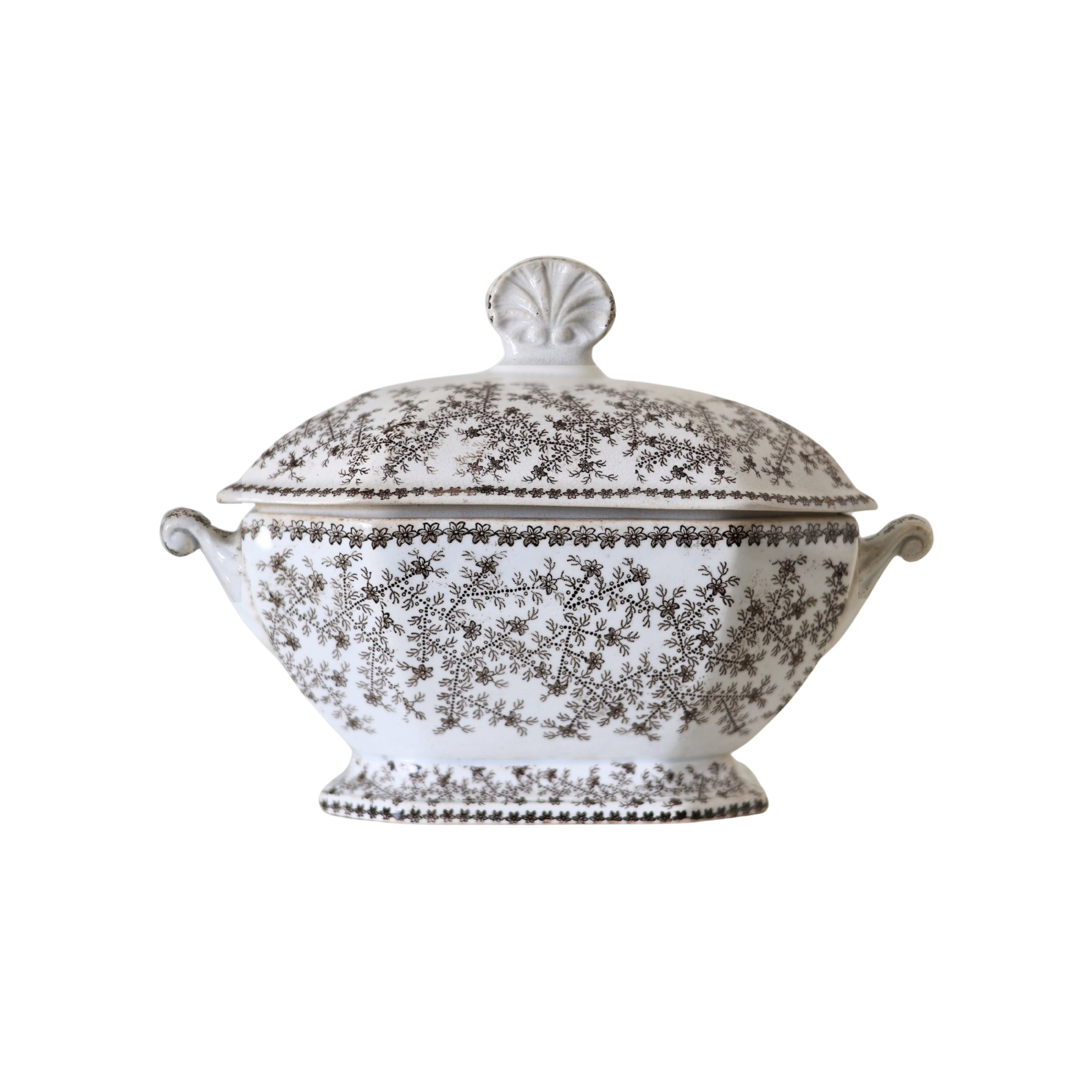 Wedgwood “Jasmine” Pattern Sauce Tureen
