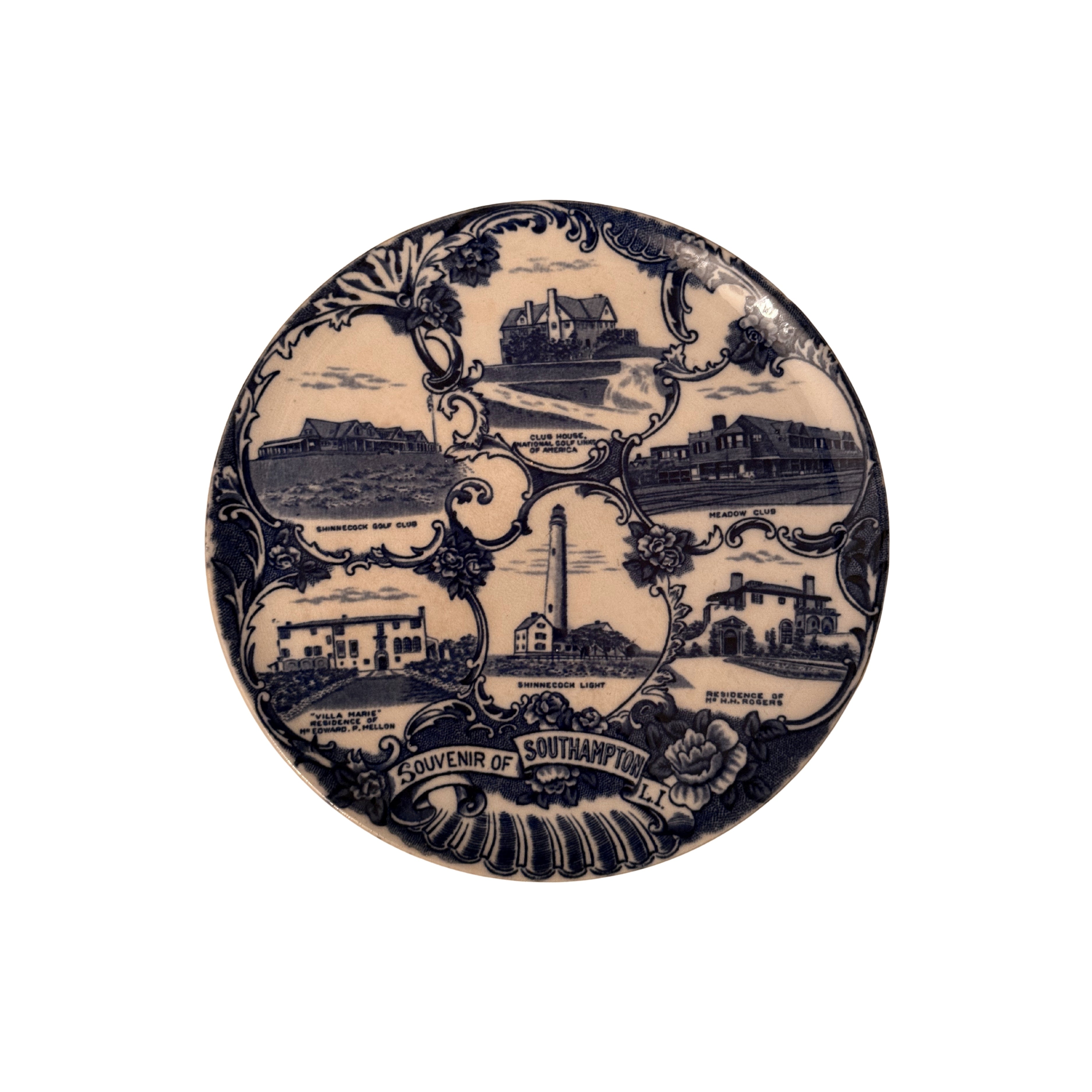 Souvenir Plate — Southampton, LI