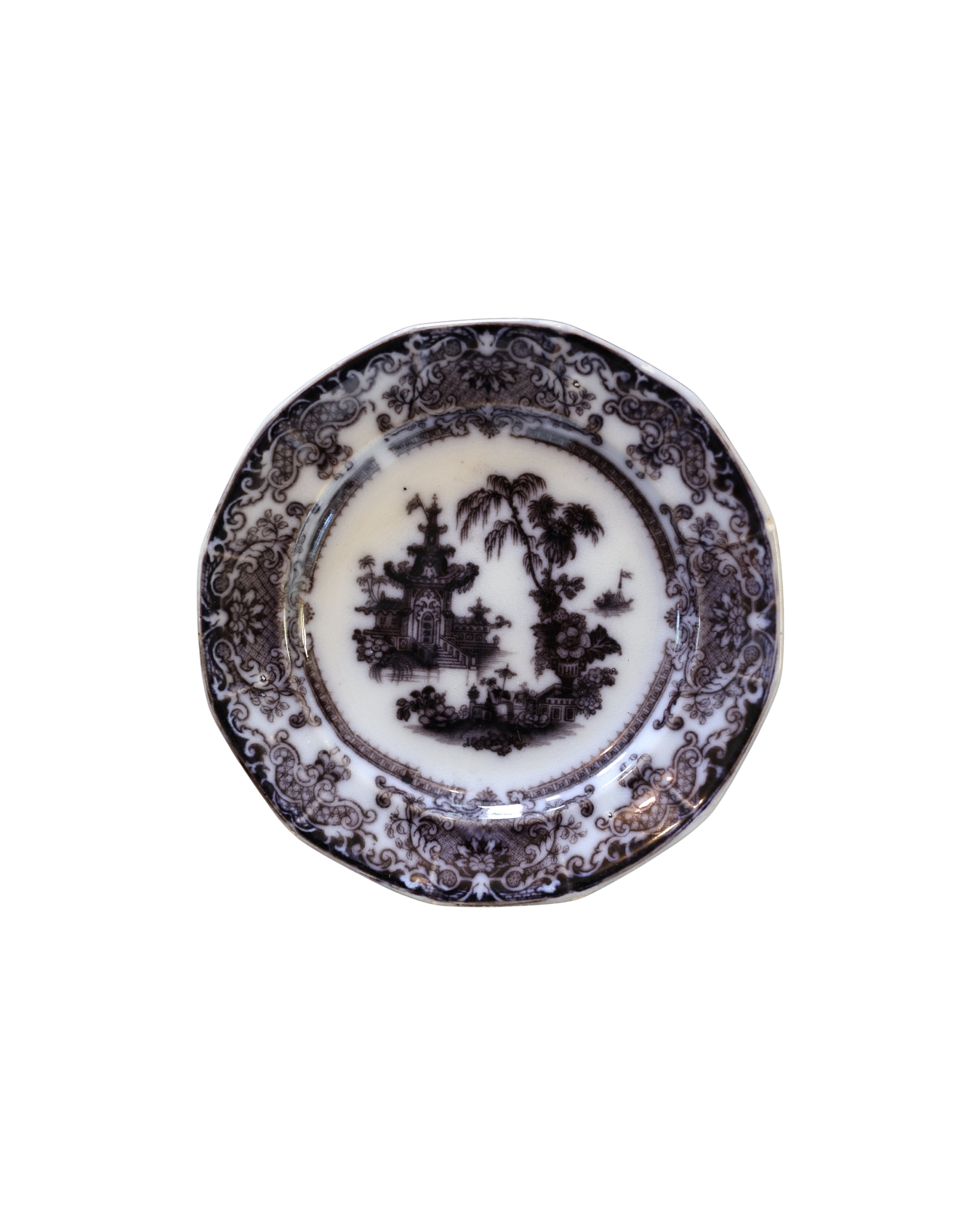 P.W. & Co. "Corean" Salad Plate-1