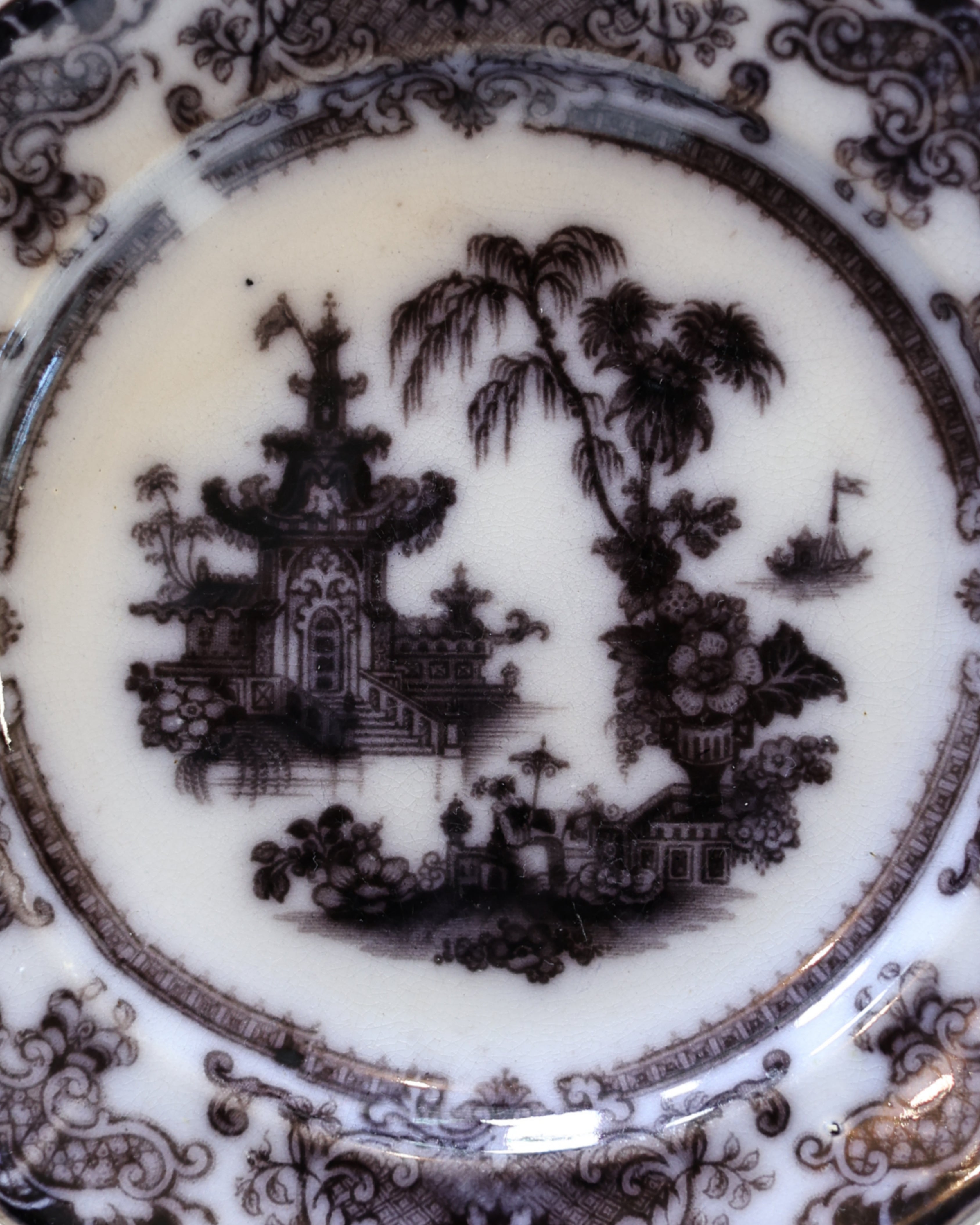 P.W. & Co. "Corean" Salad Plate-3