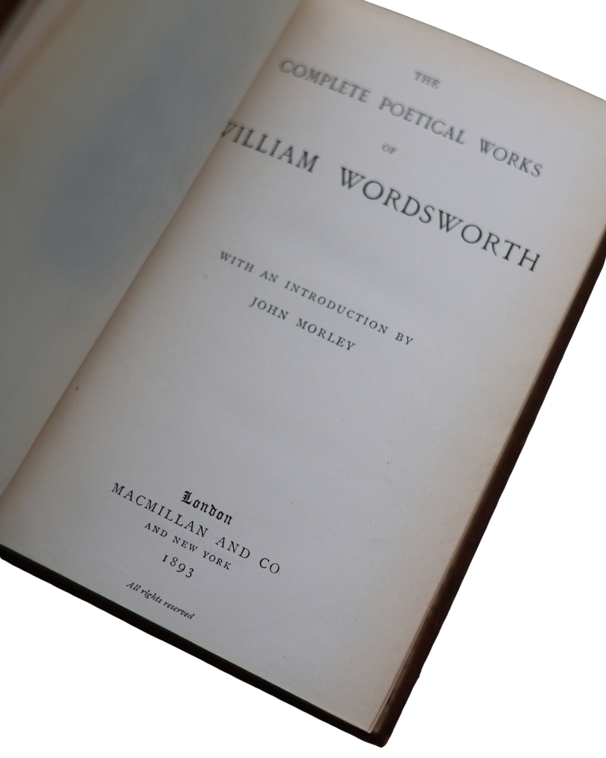c. 1893 William Wordsworth Complete Poetical Works-3