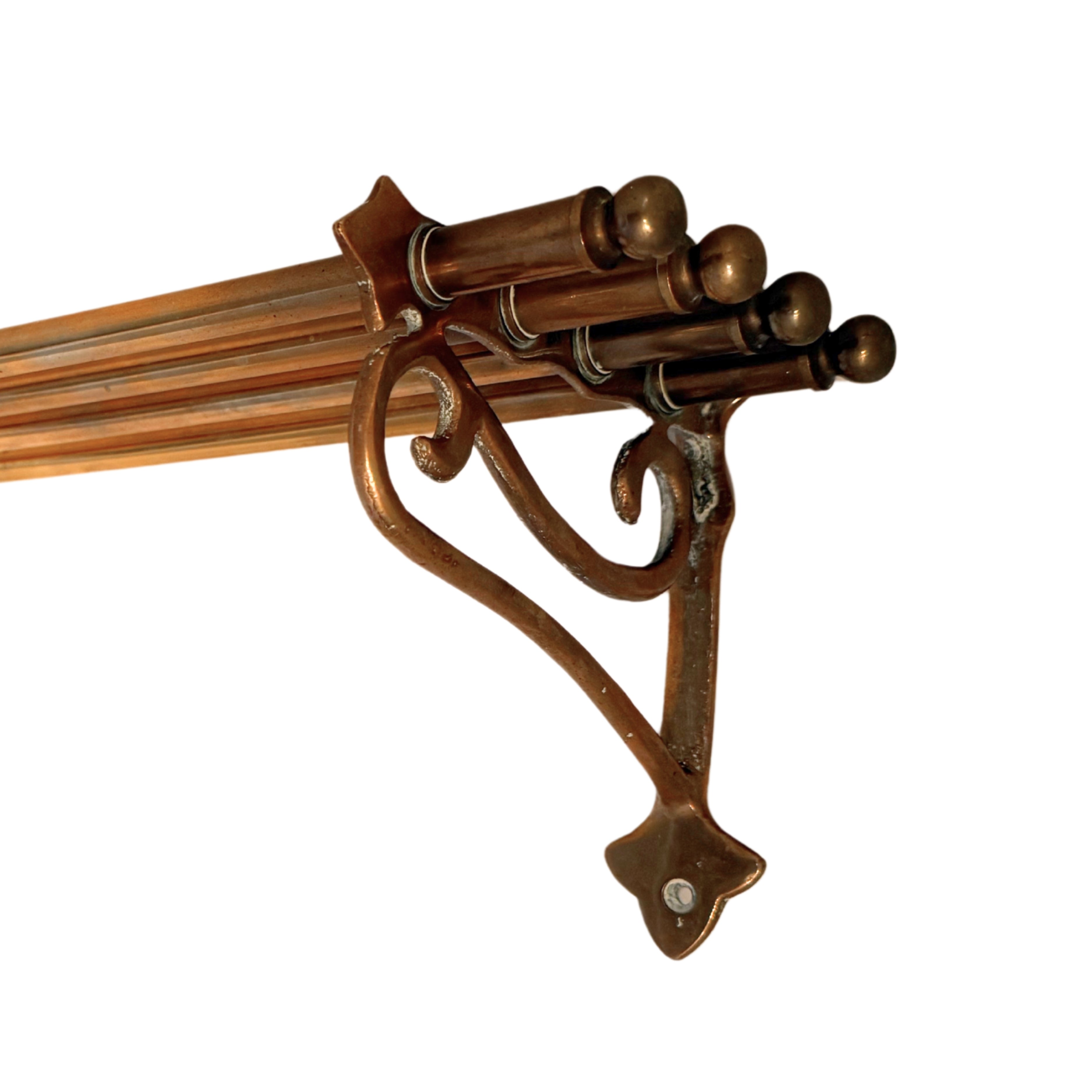 Brass Luggage Rack