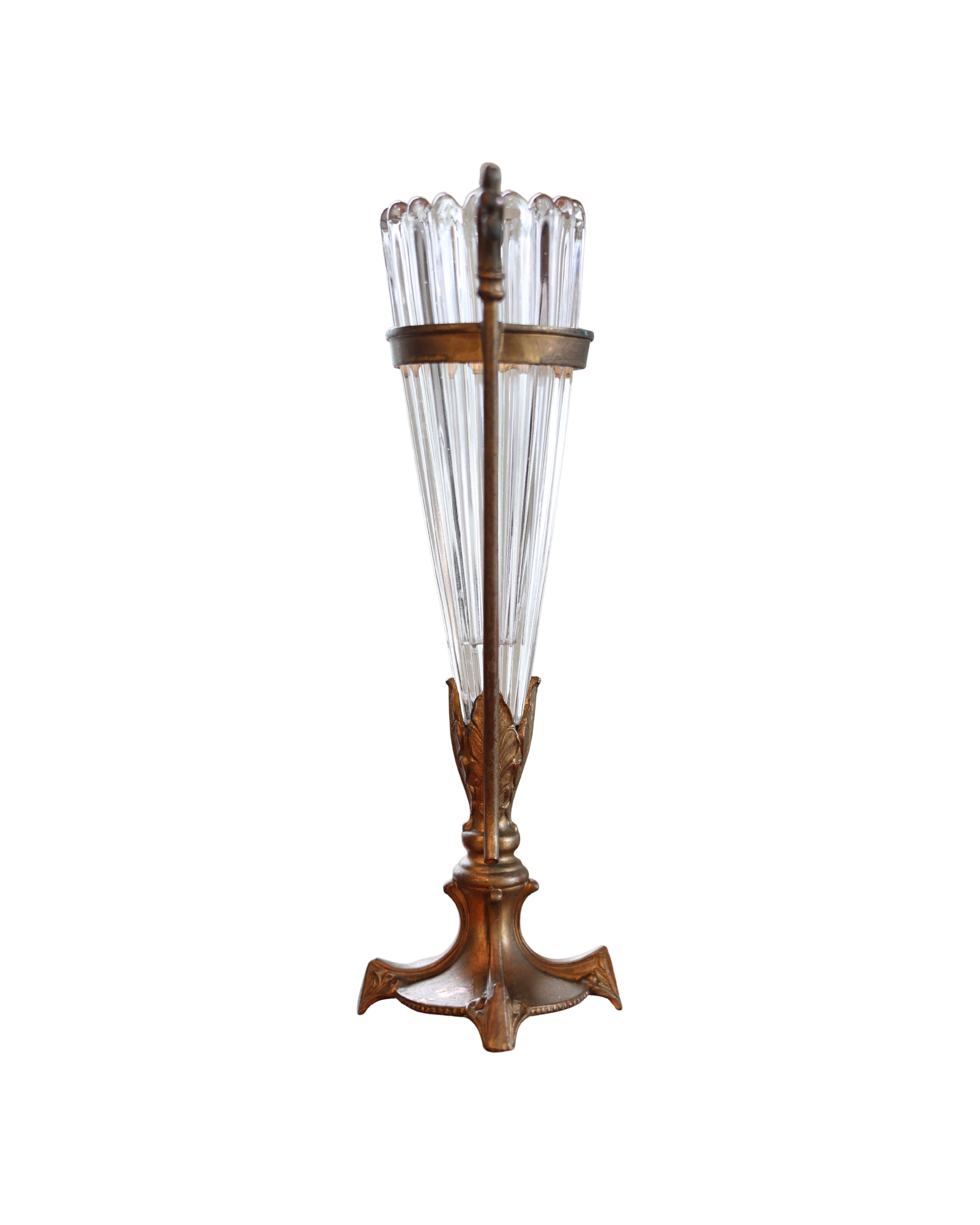 Art Nouveau Cornucopia Bouquet Holder-2