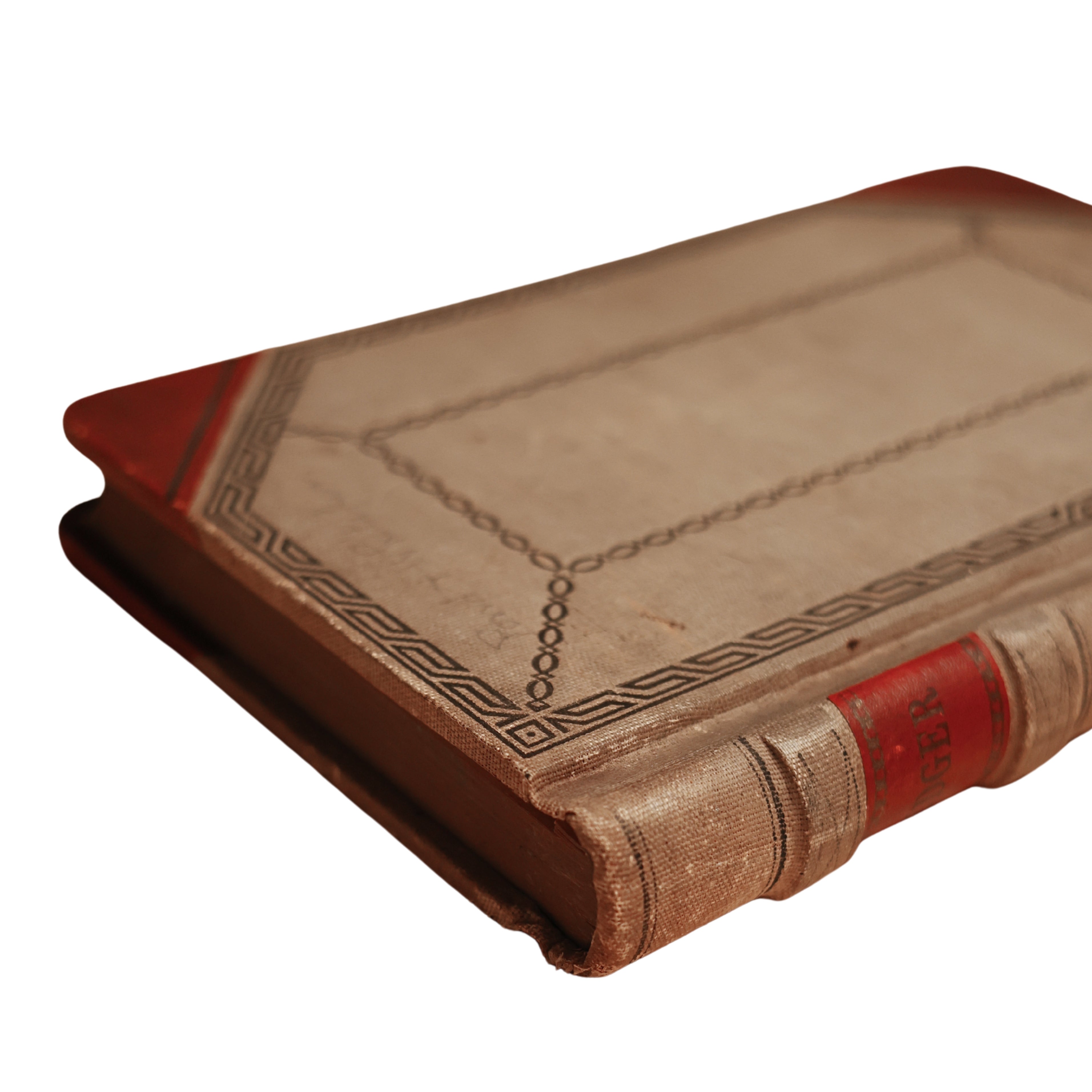 19th c. Cloth-Bound Ledger Folio, Unused