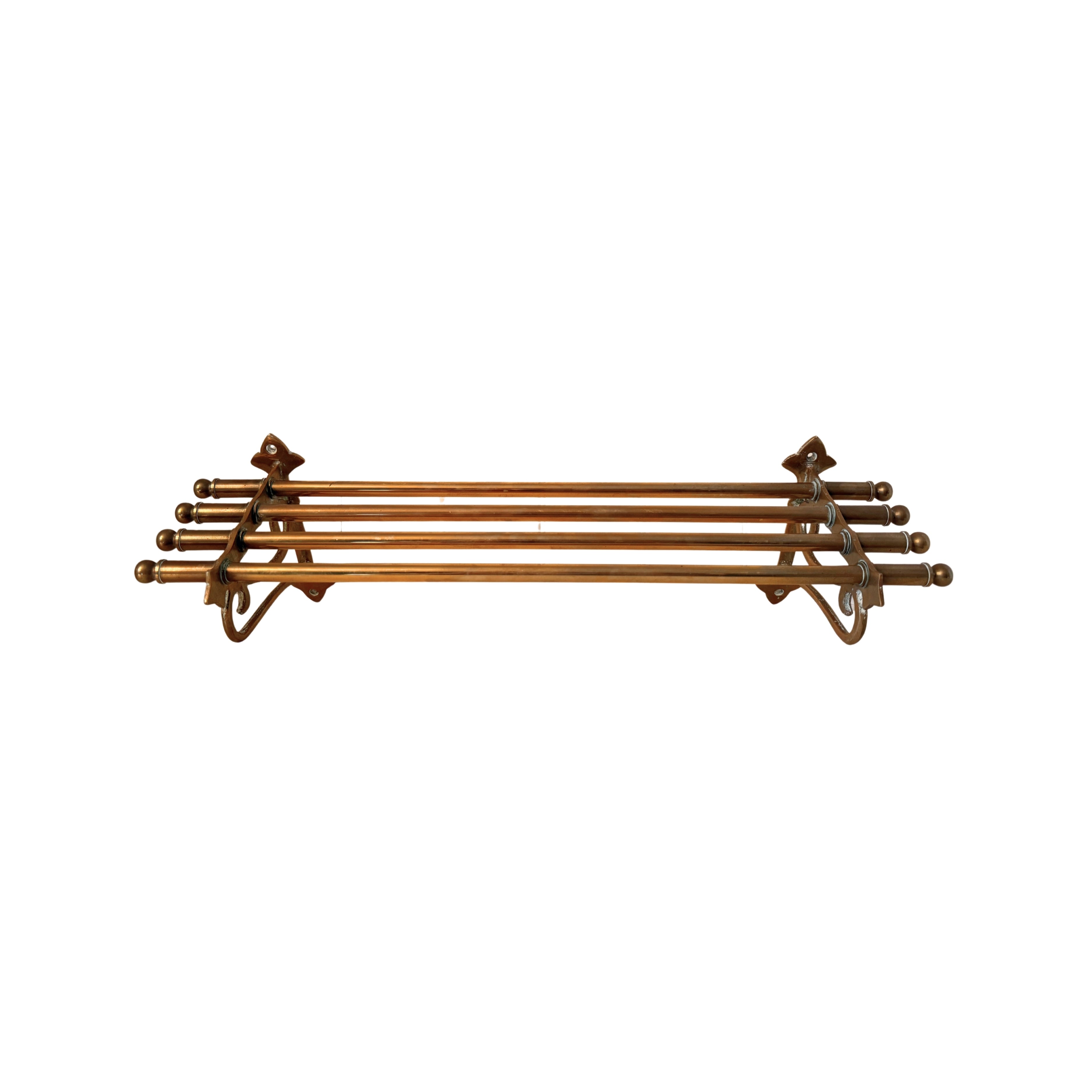 Brass Luggage Rack