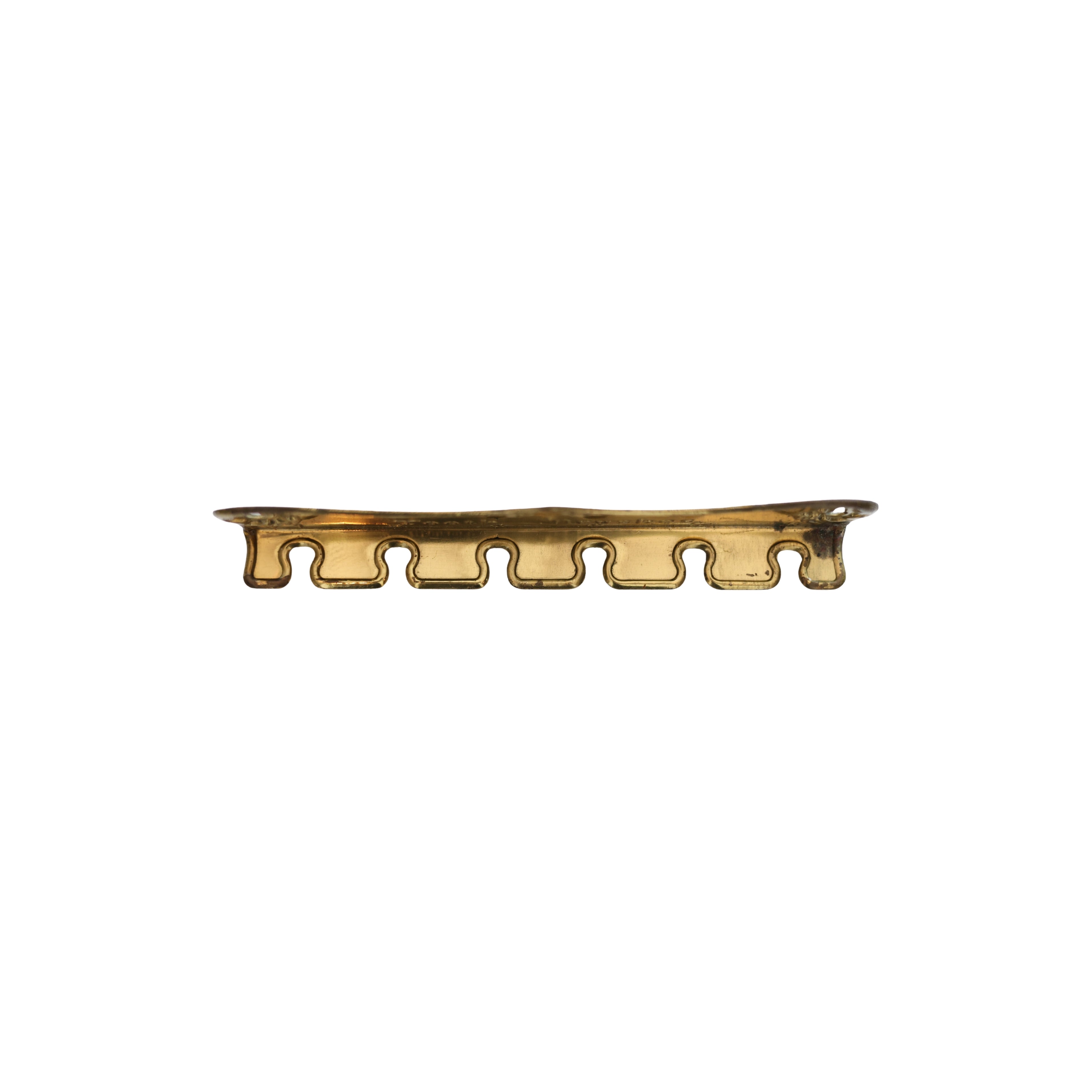 Repoussé “Tooth Brushes” Wall Holder