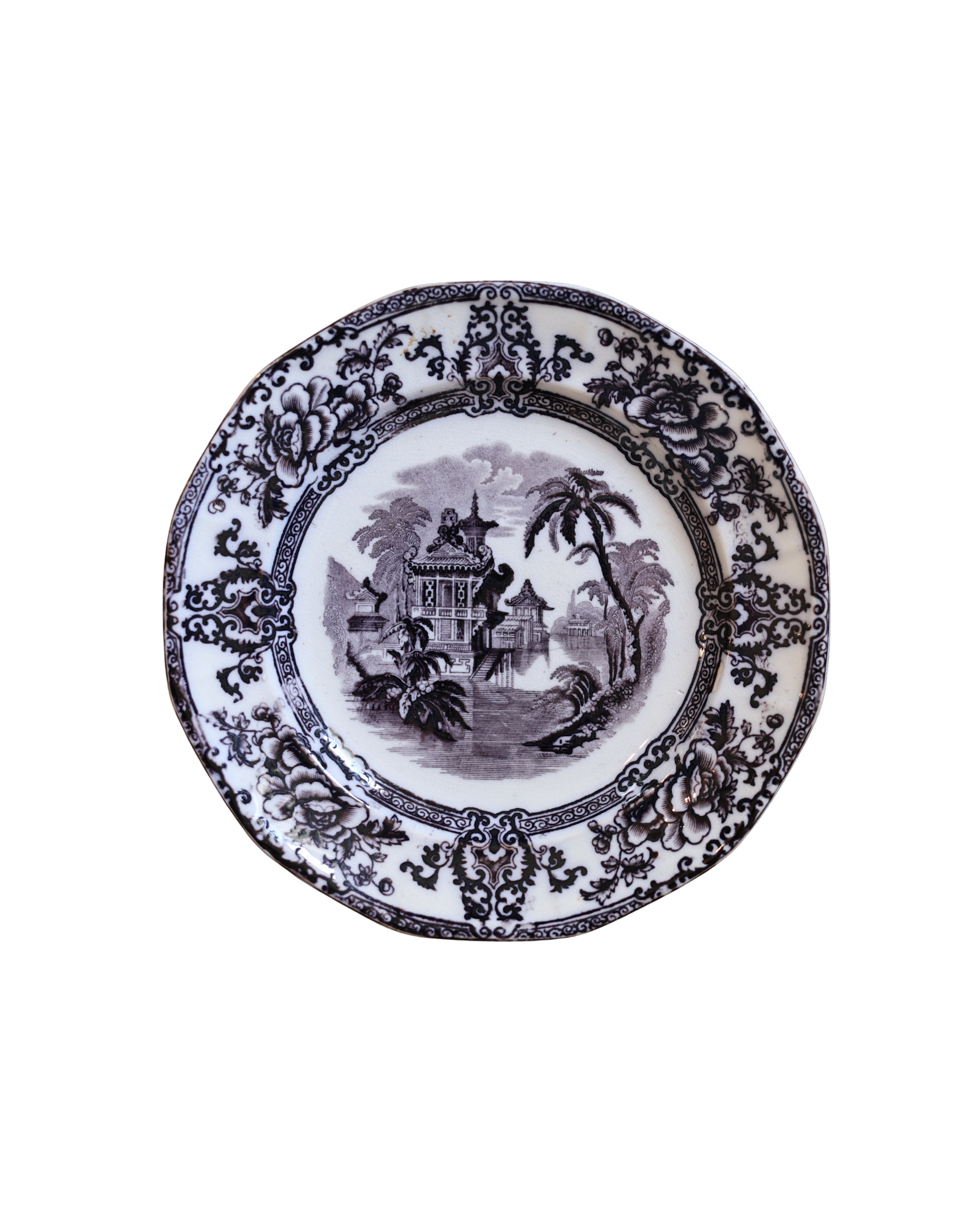 Davenport "Cyprus" Luncheon Plate-1