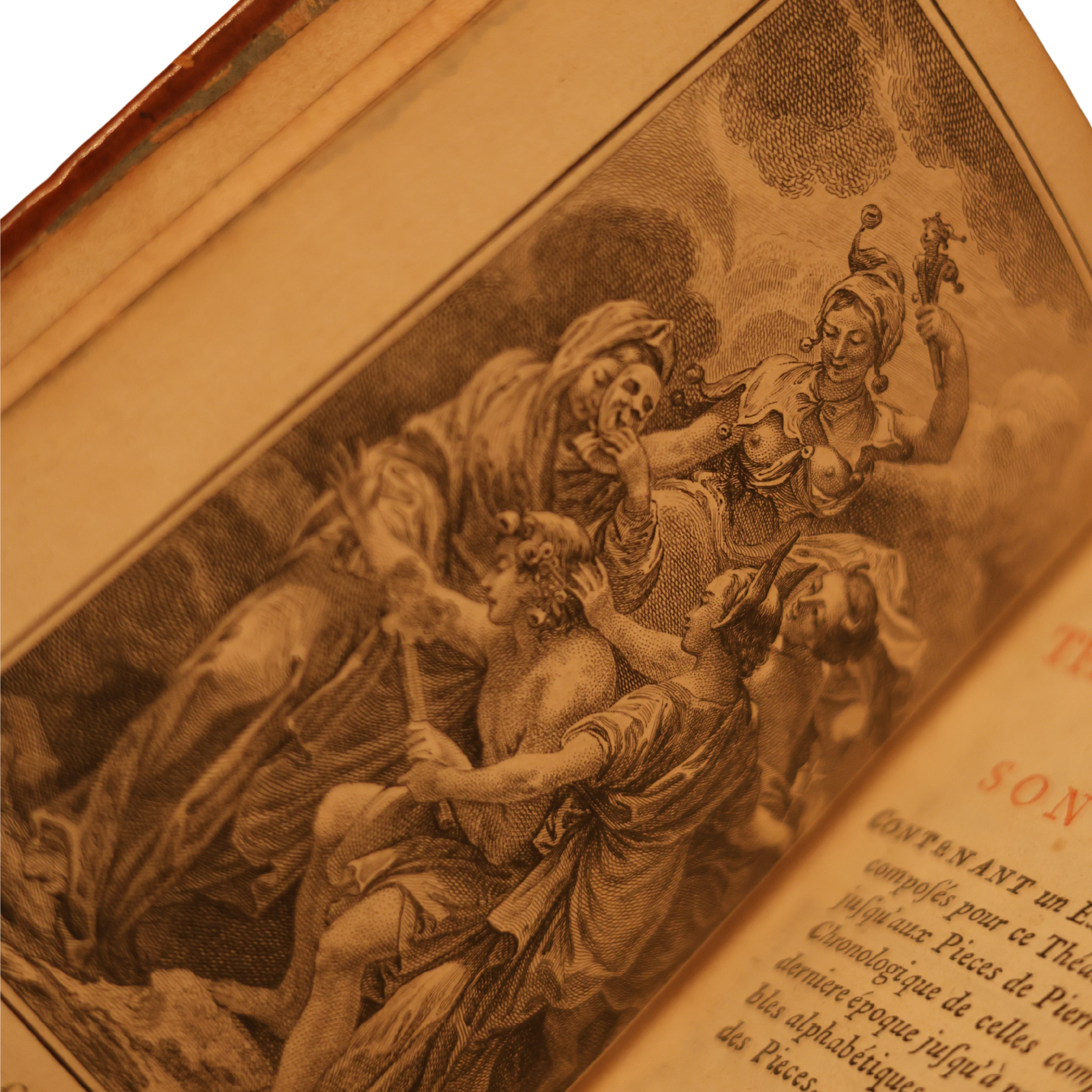 c. 1768 “Bibliothèque du Théâtre François” (Tome I, II & III)