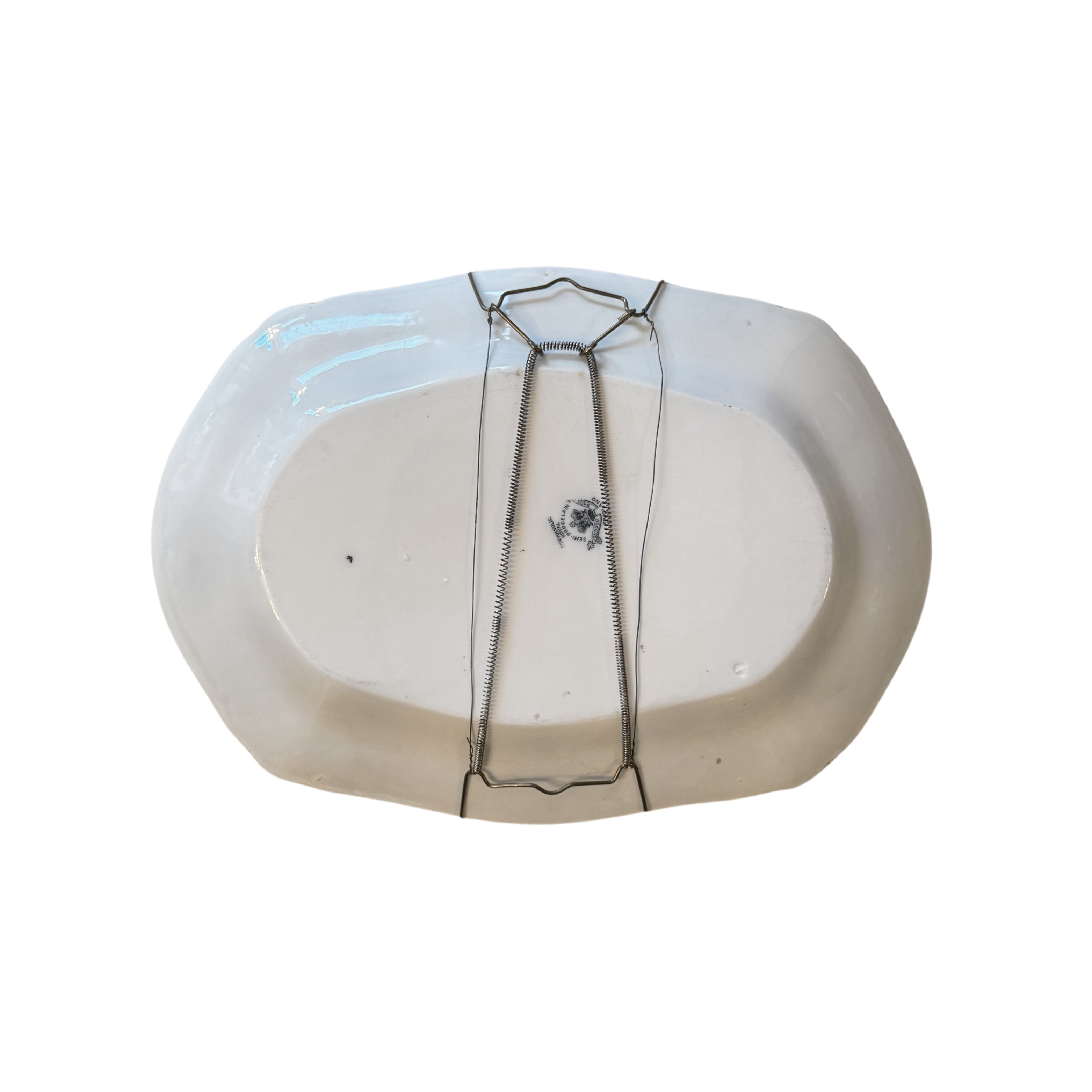 Transferware Platter